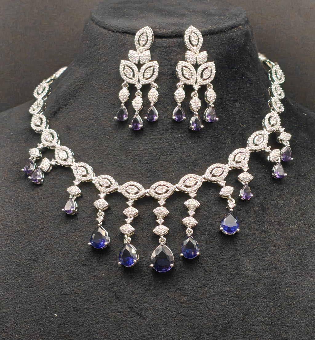 Silver necklace jewellery