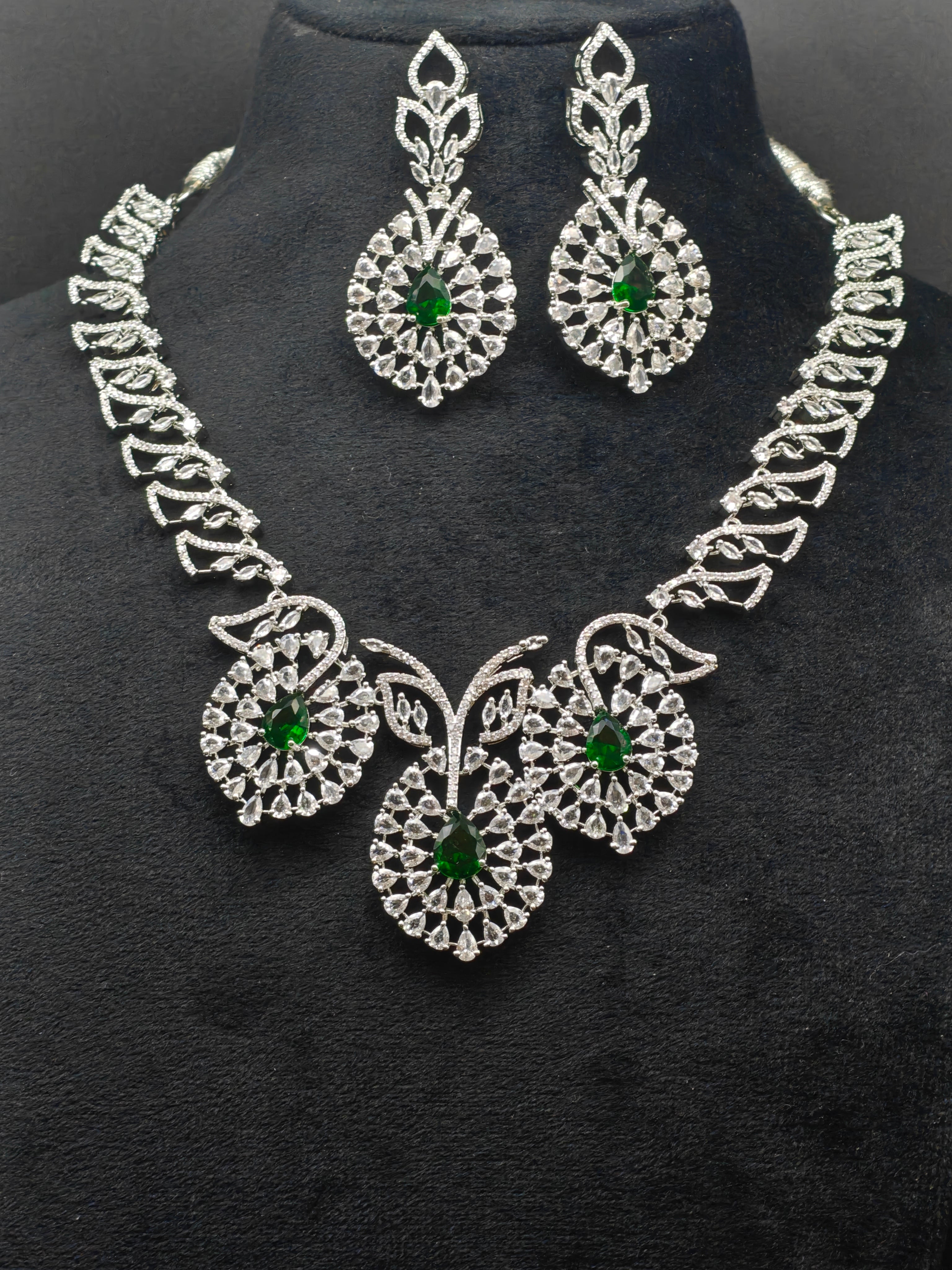 Silver necklace jewellery