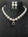 Silver necklace jewellery