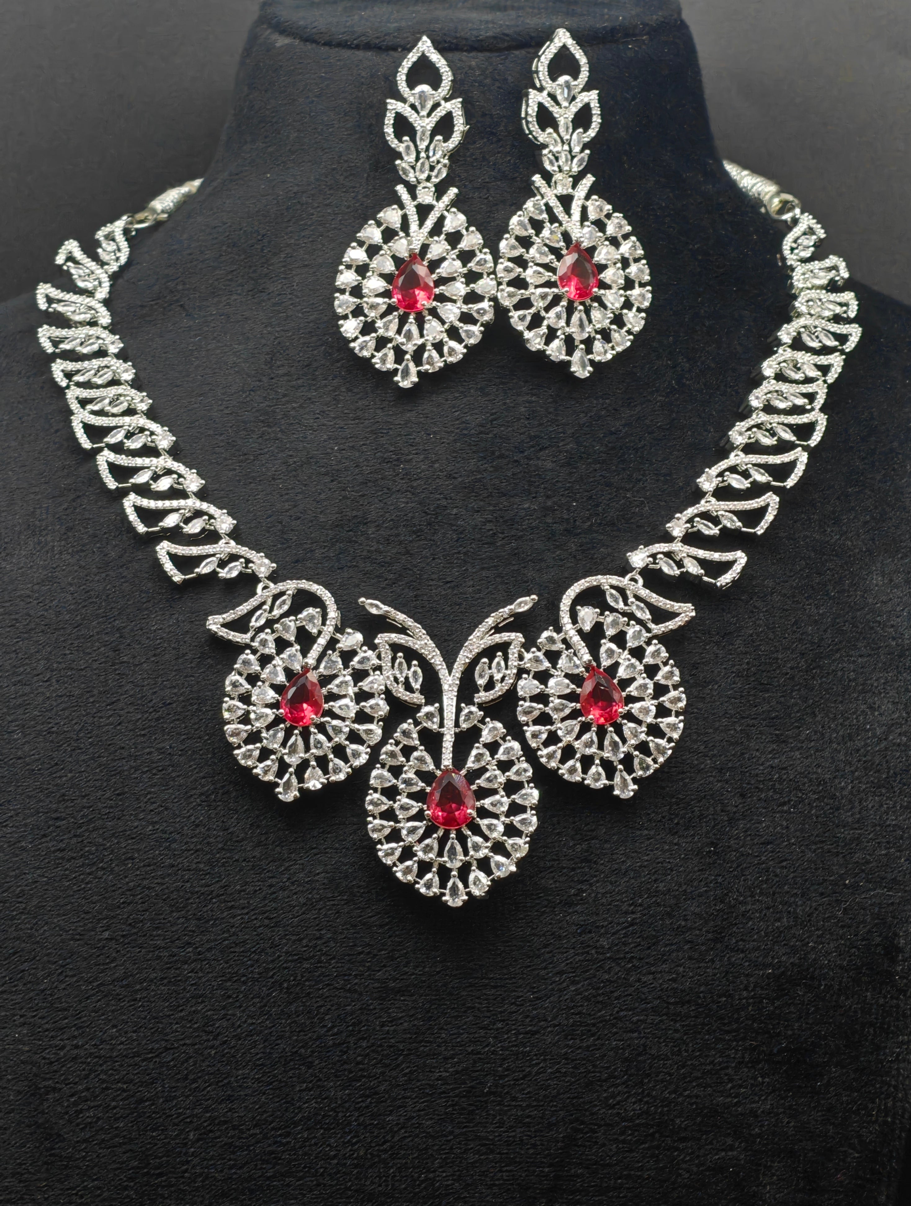 Silver necklace jewellery
