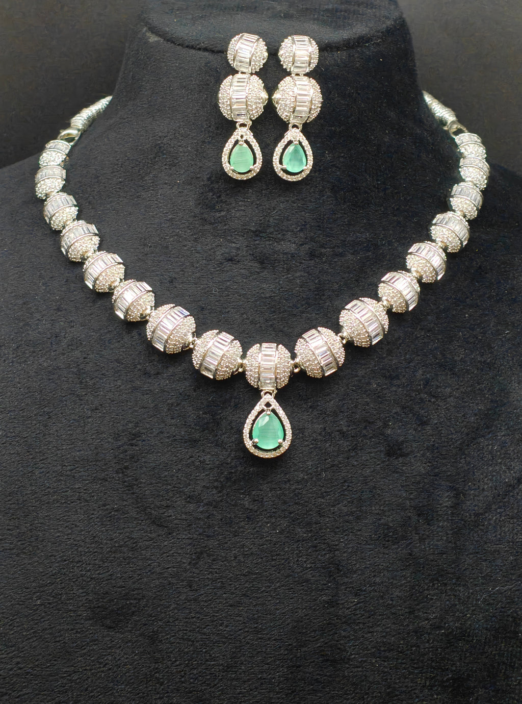 Silver necklace jewellery