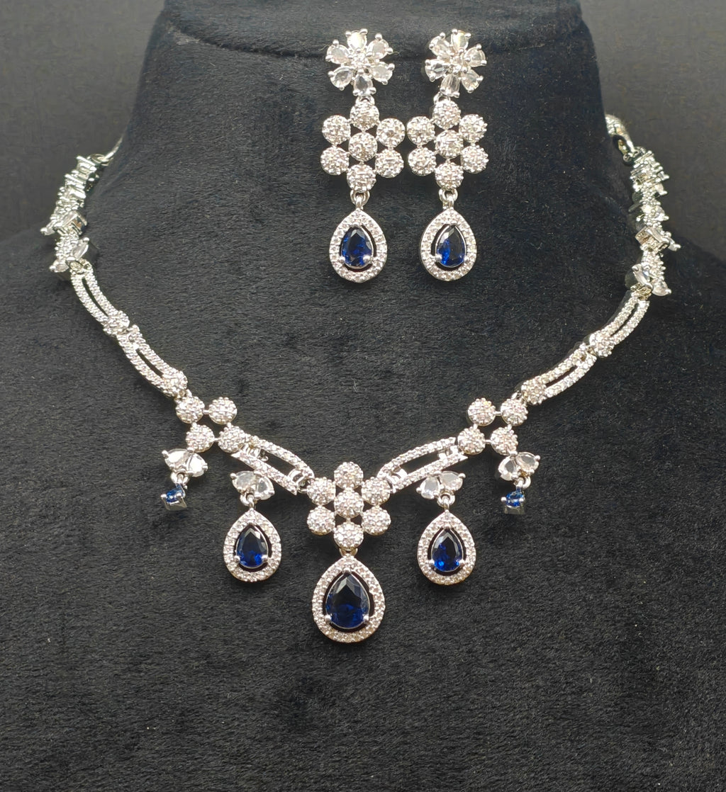 Silver necklace jewellery