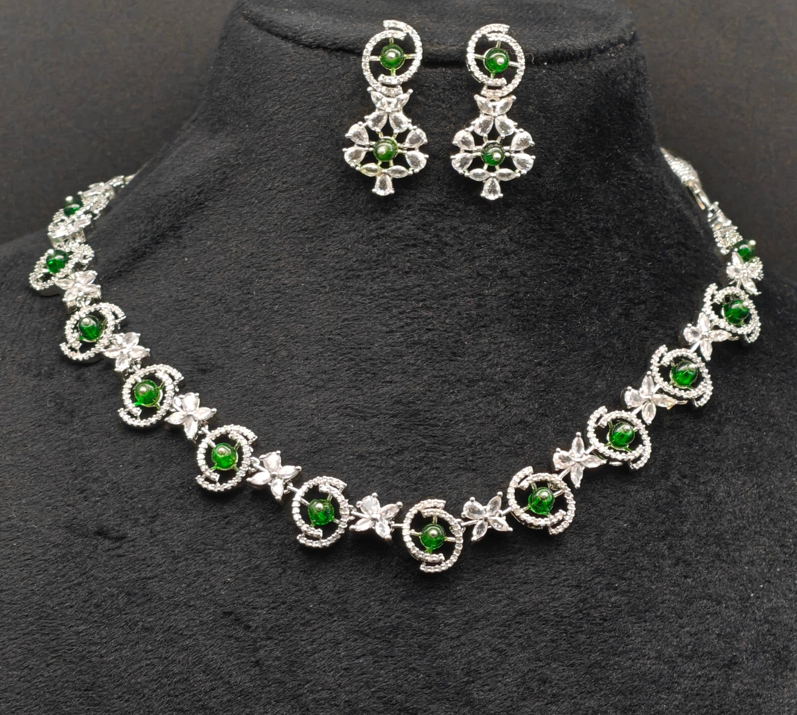 Silver necklace jewellery