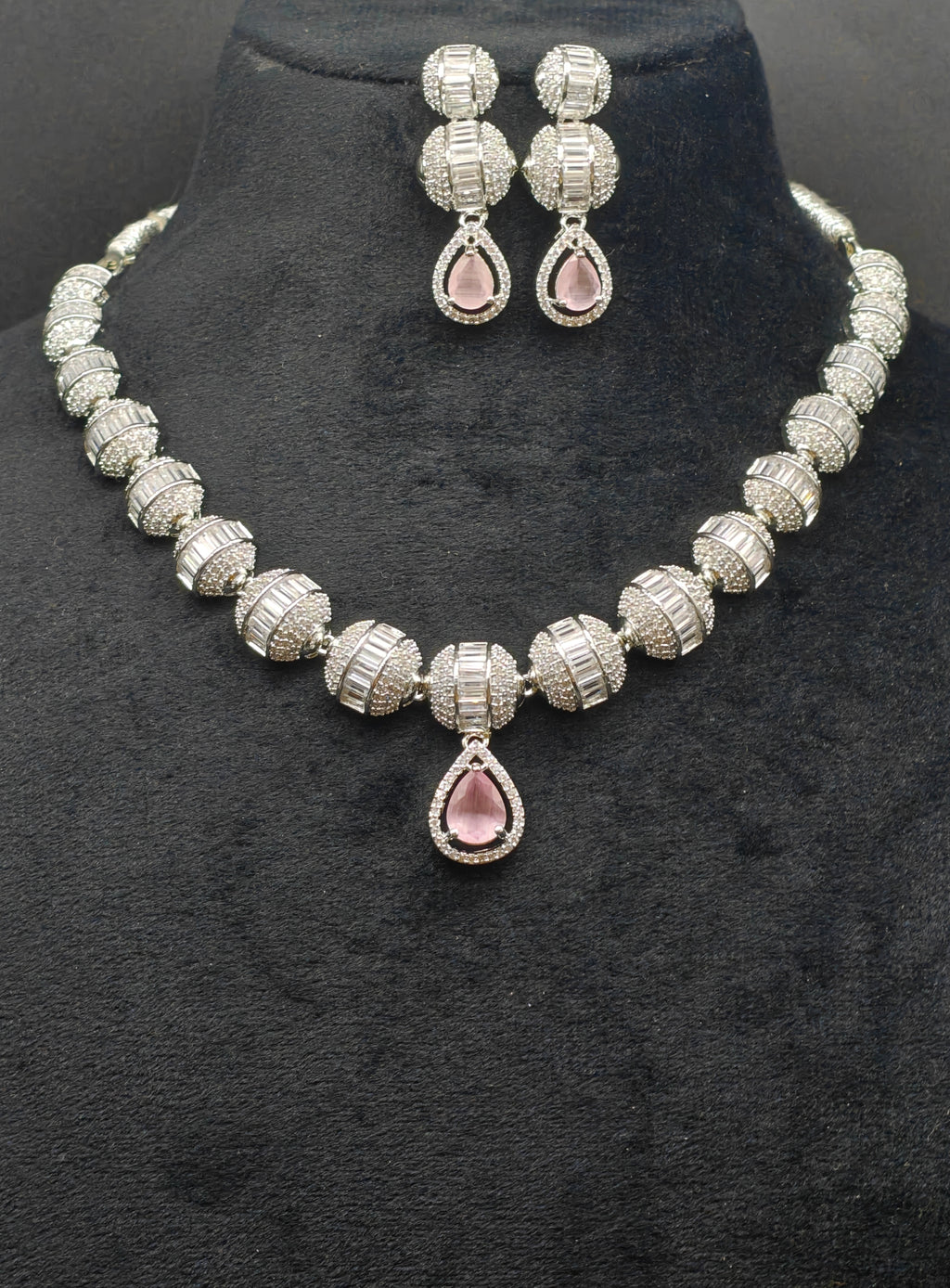 Silver necklace jewellery