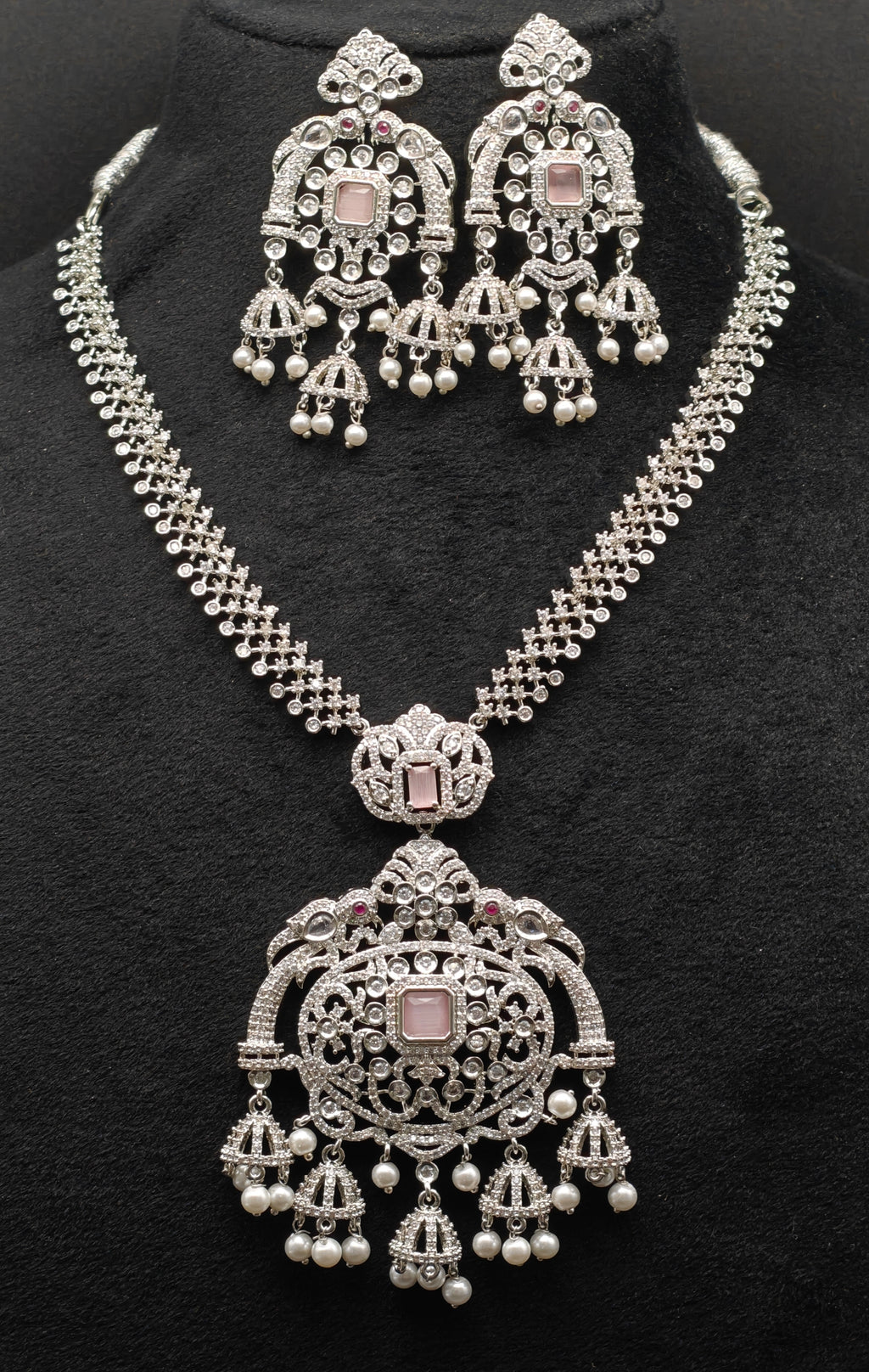 Silver necklace jewellery