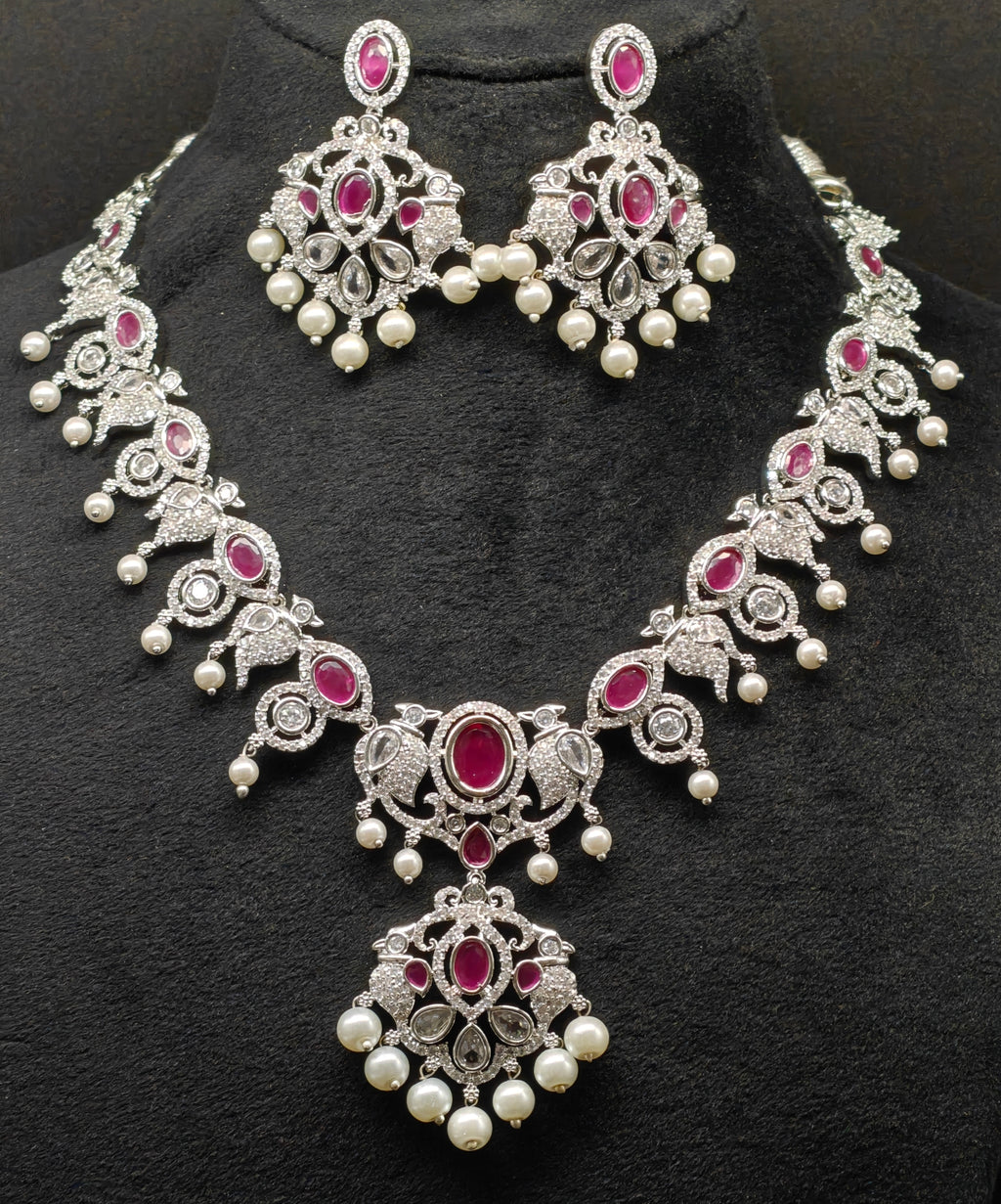 Silver necklace jewellery