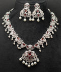 Silver necklace jewellery