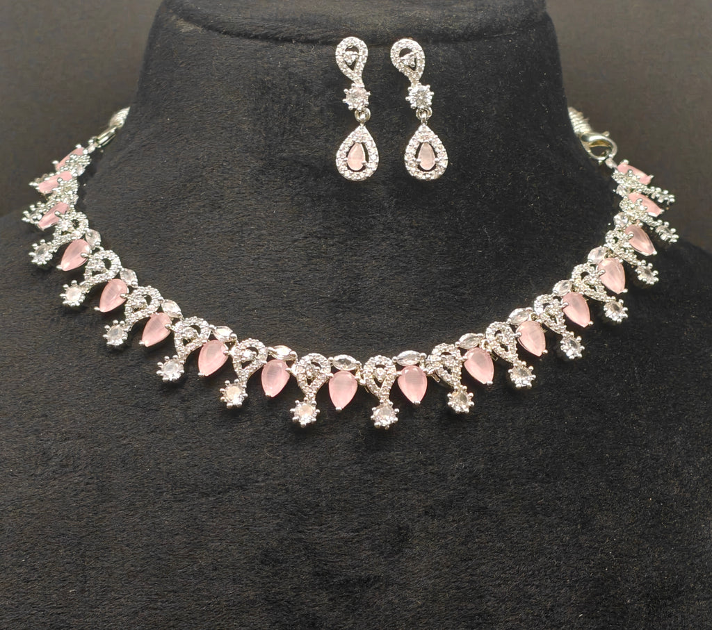 Silver necklace jewellery