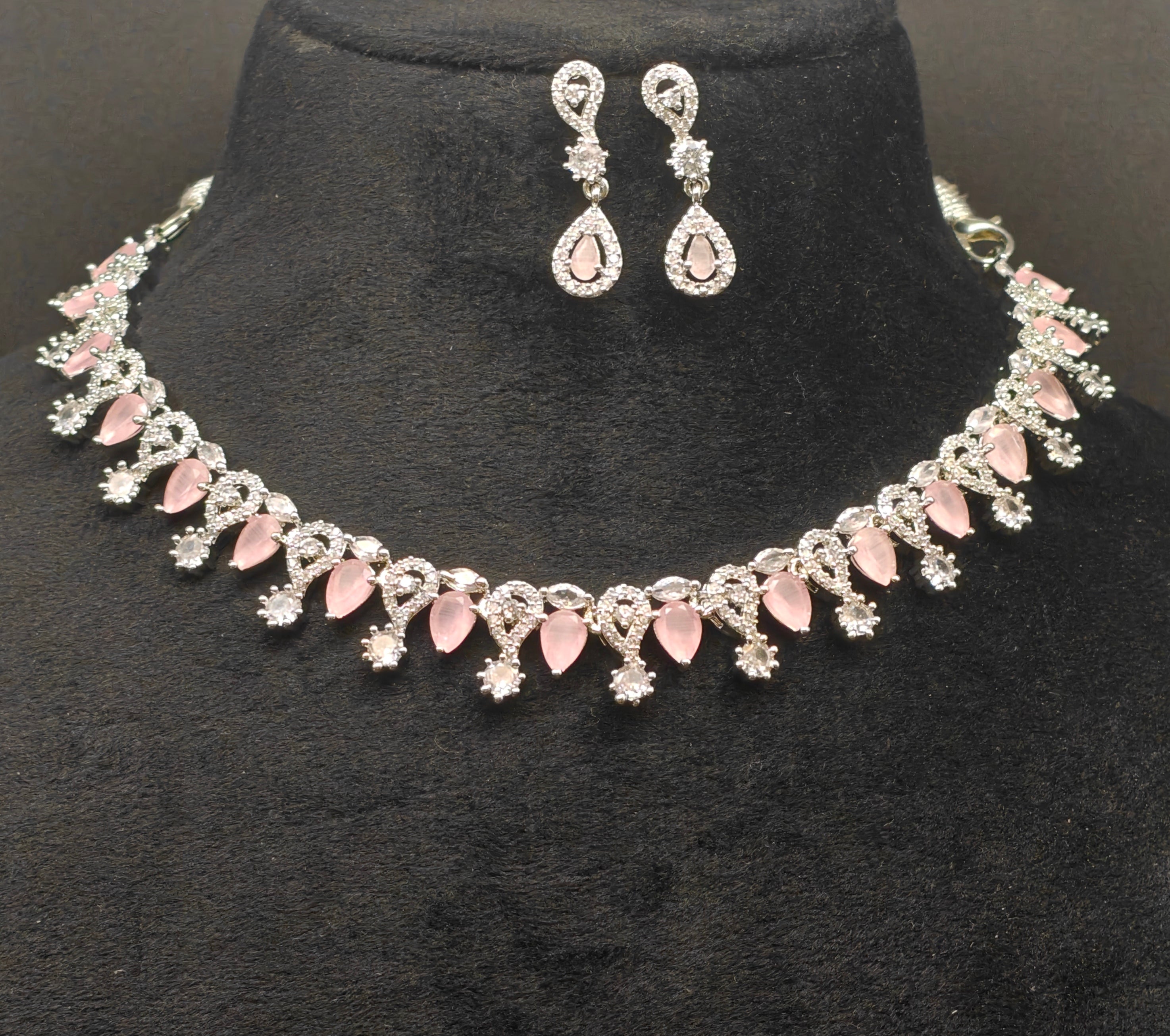 Silver necklace jewellery