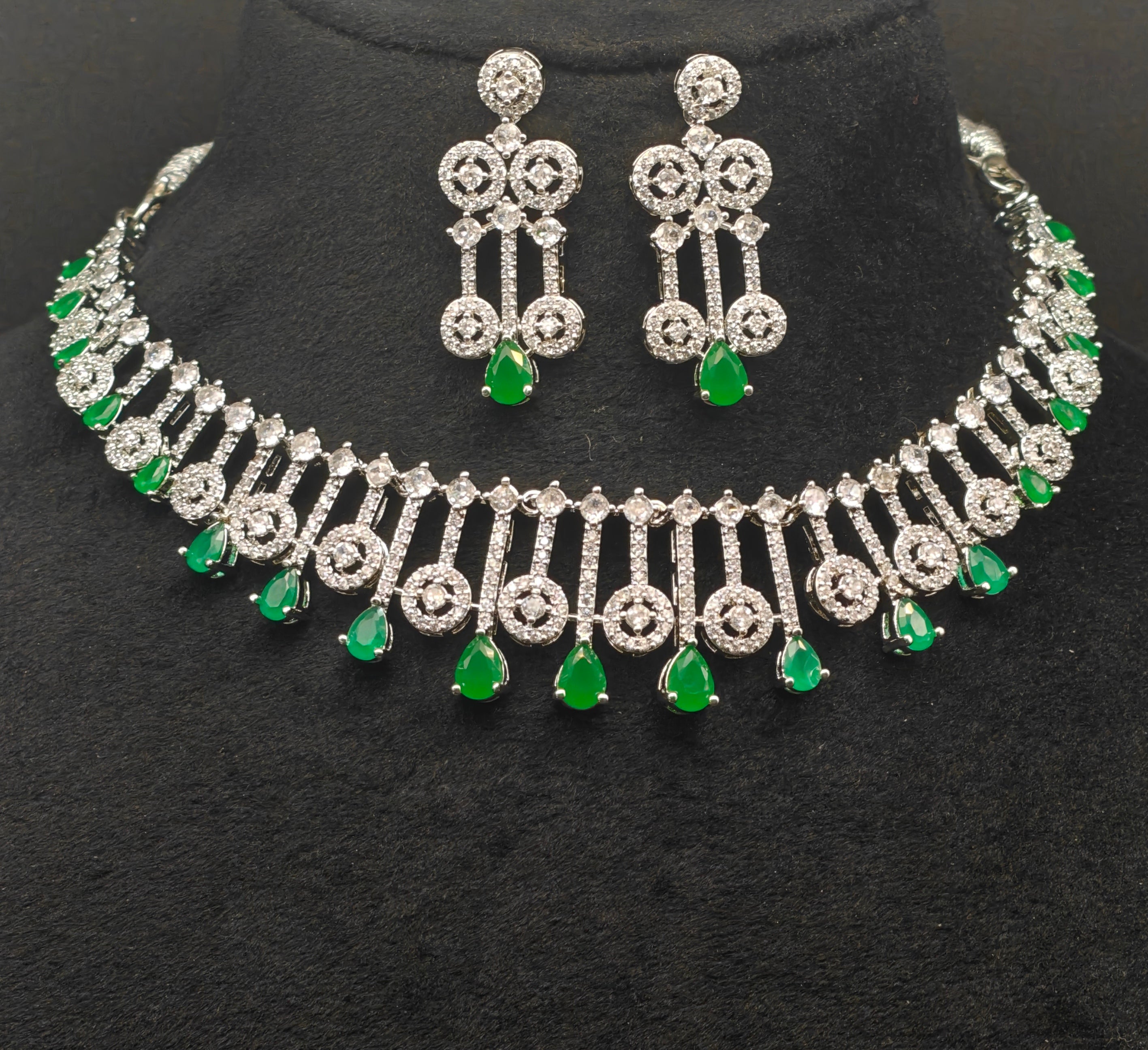 Silver necklace jewellery