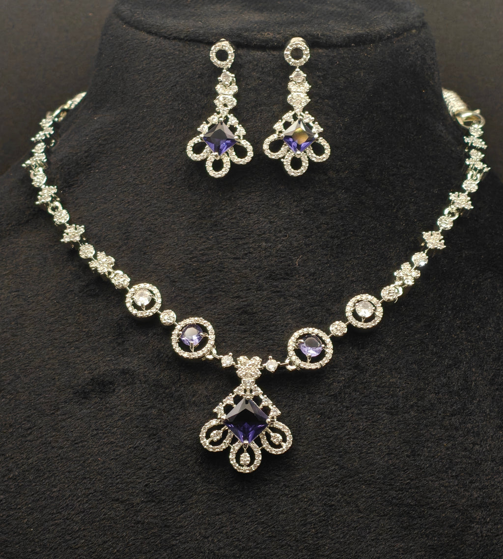 Silver necklace jewellery