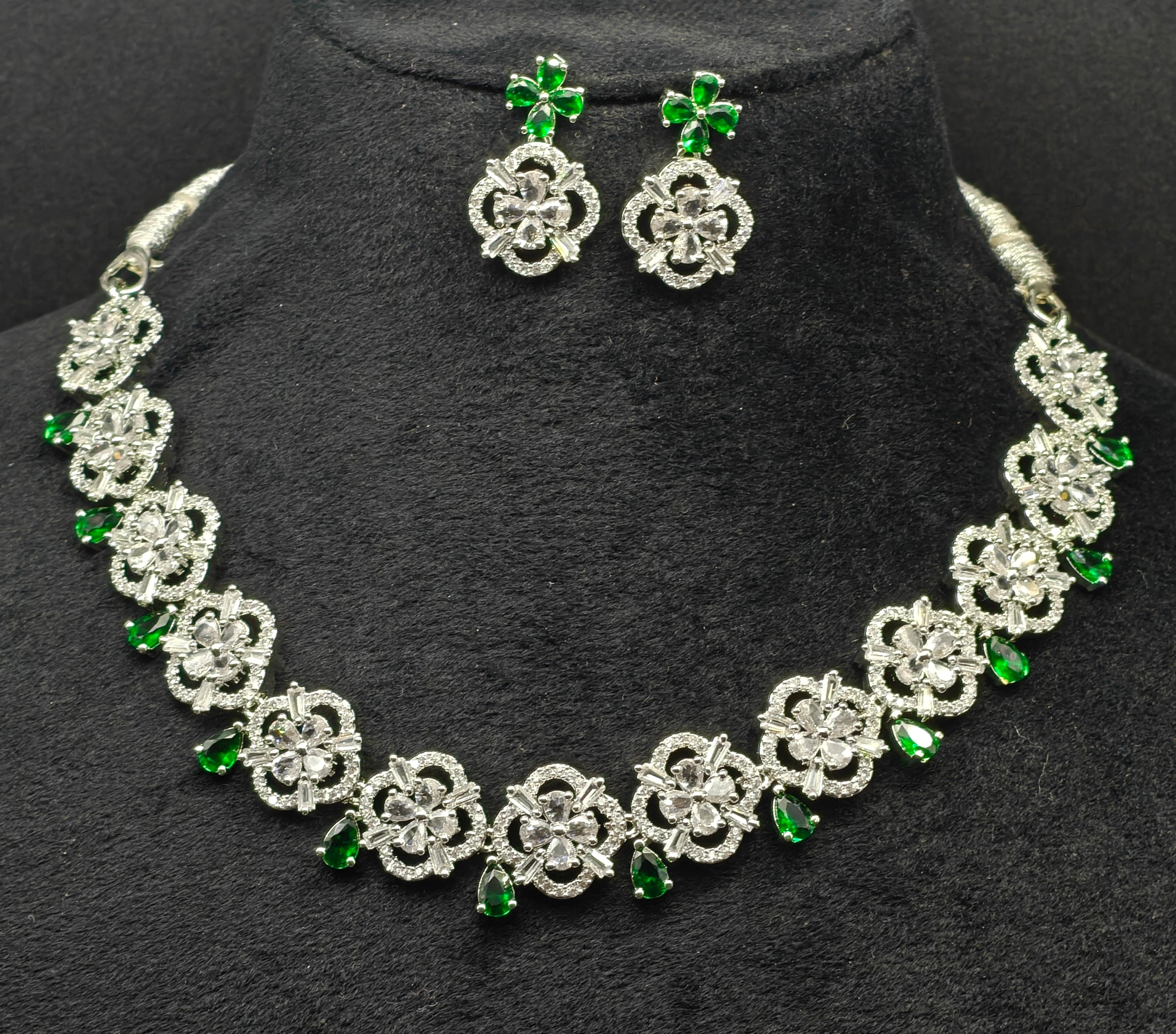 Silver necklace jewellery