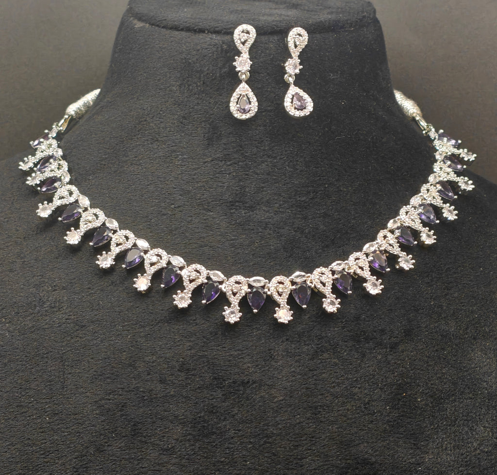 Silver necklace jewellery