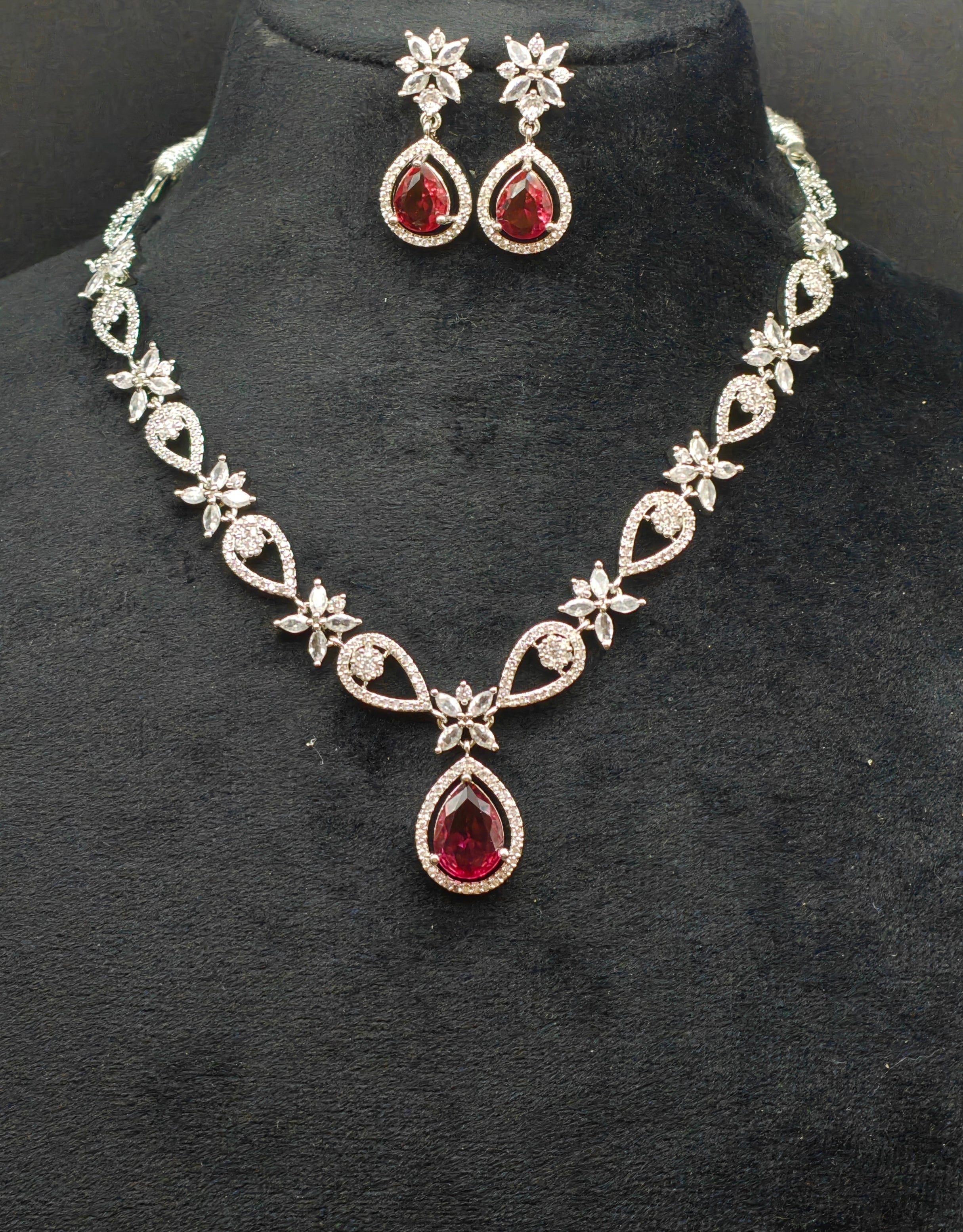 Silver necklace jewellery