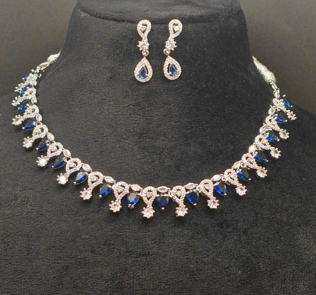 Silver necklace jewellery