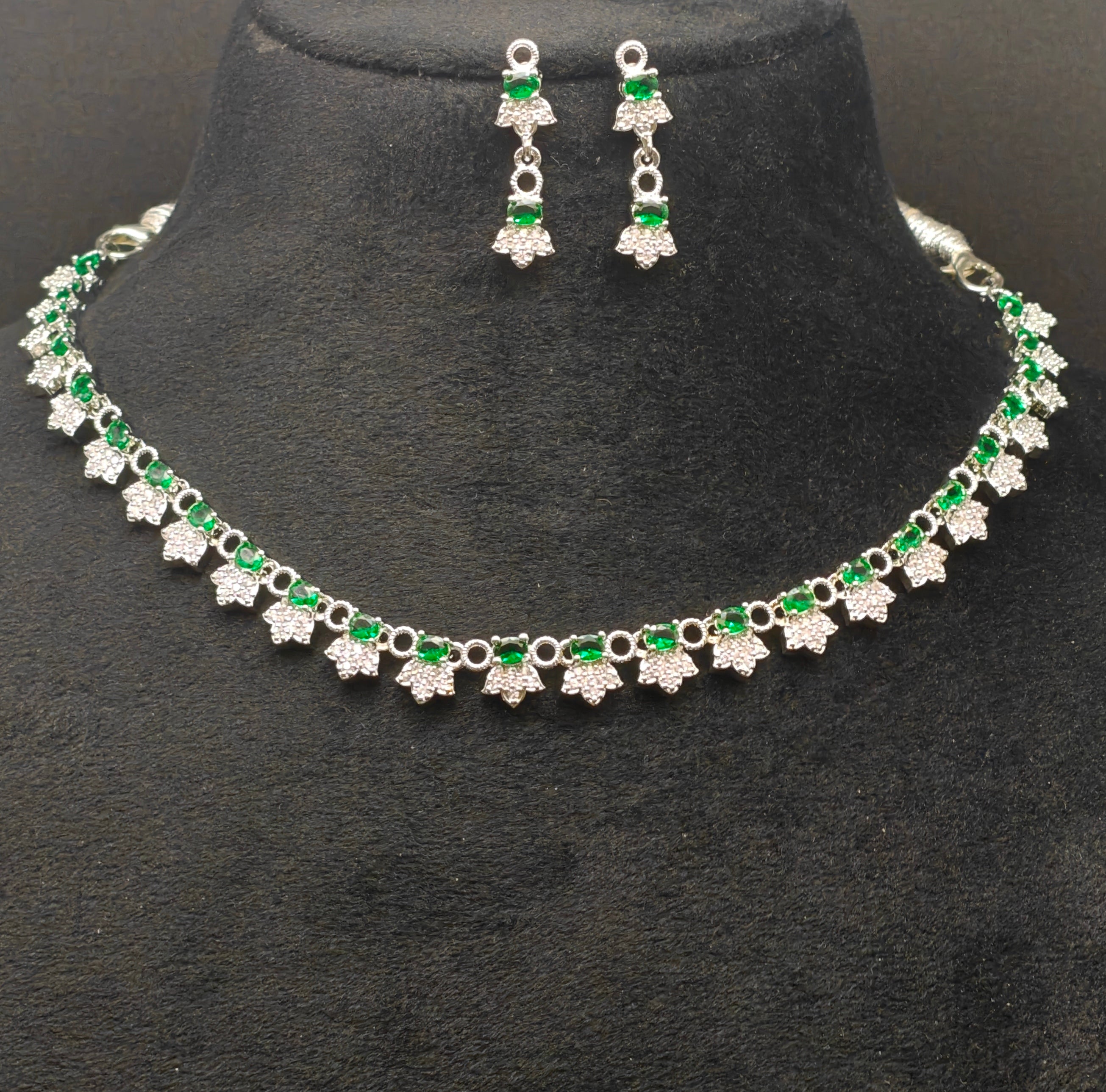 Silver necklace jewellery