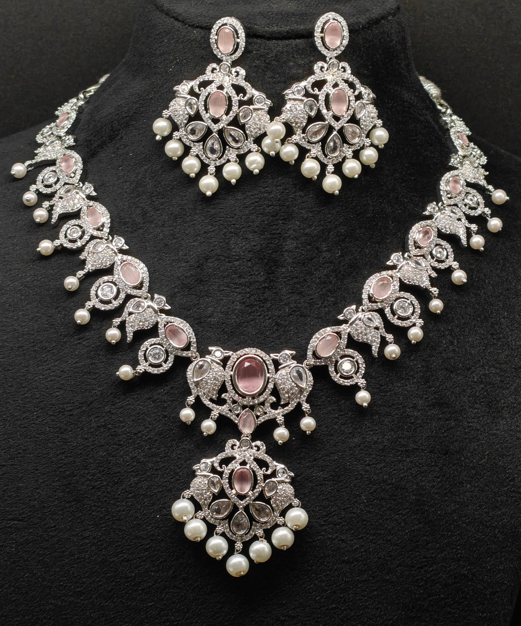 Silver necklace jewellery