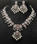 Silver necklace jewellery