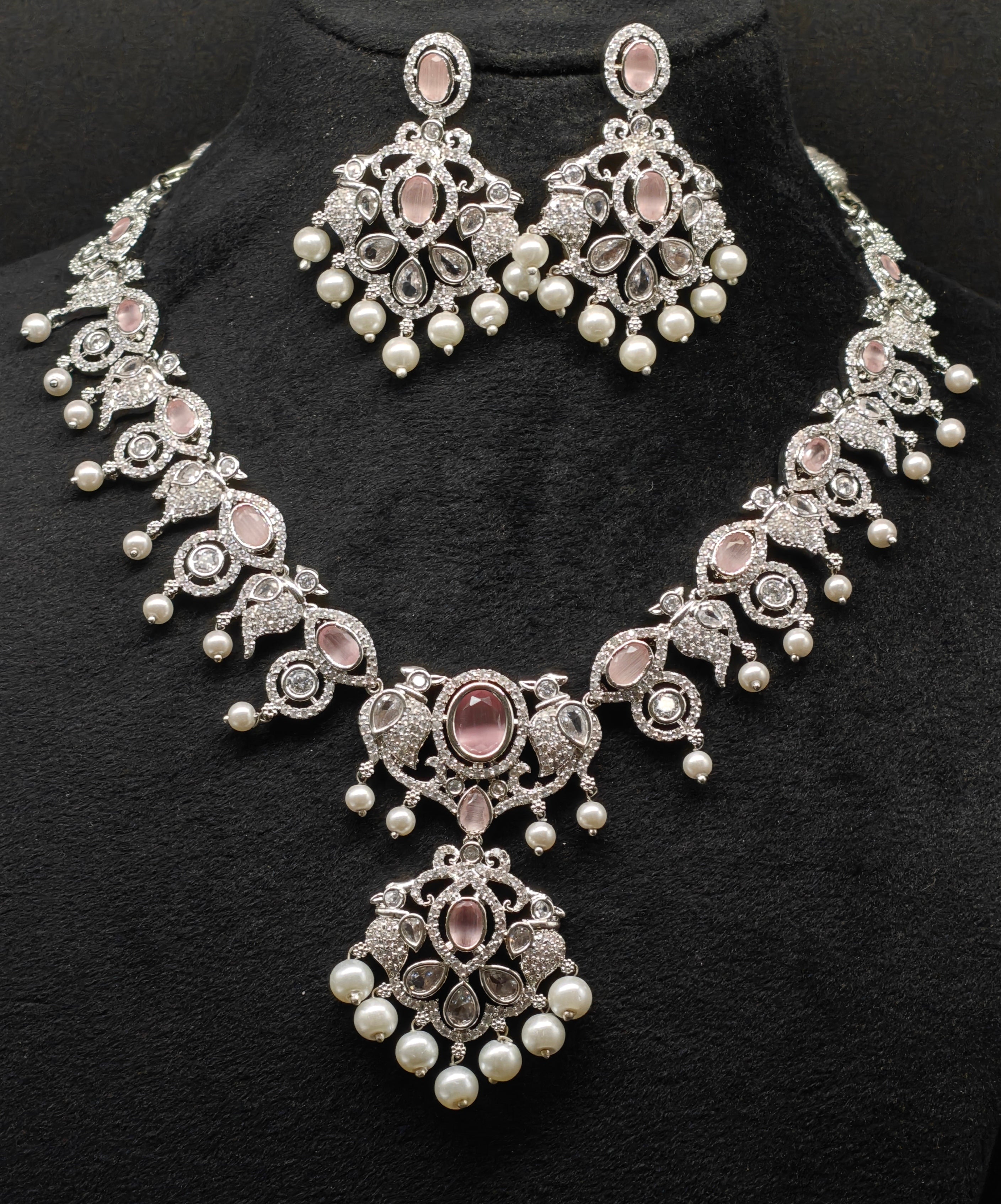 Silver necklace jewellery