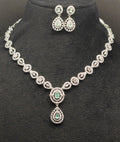 Silver necklace jewellery