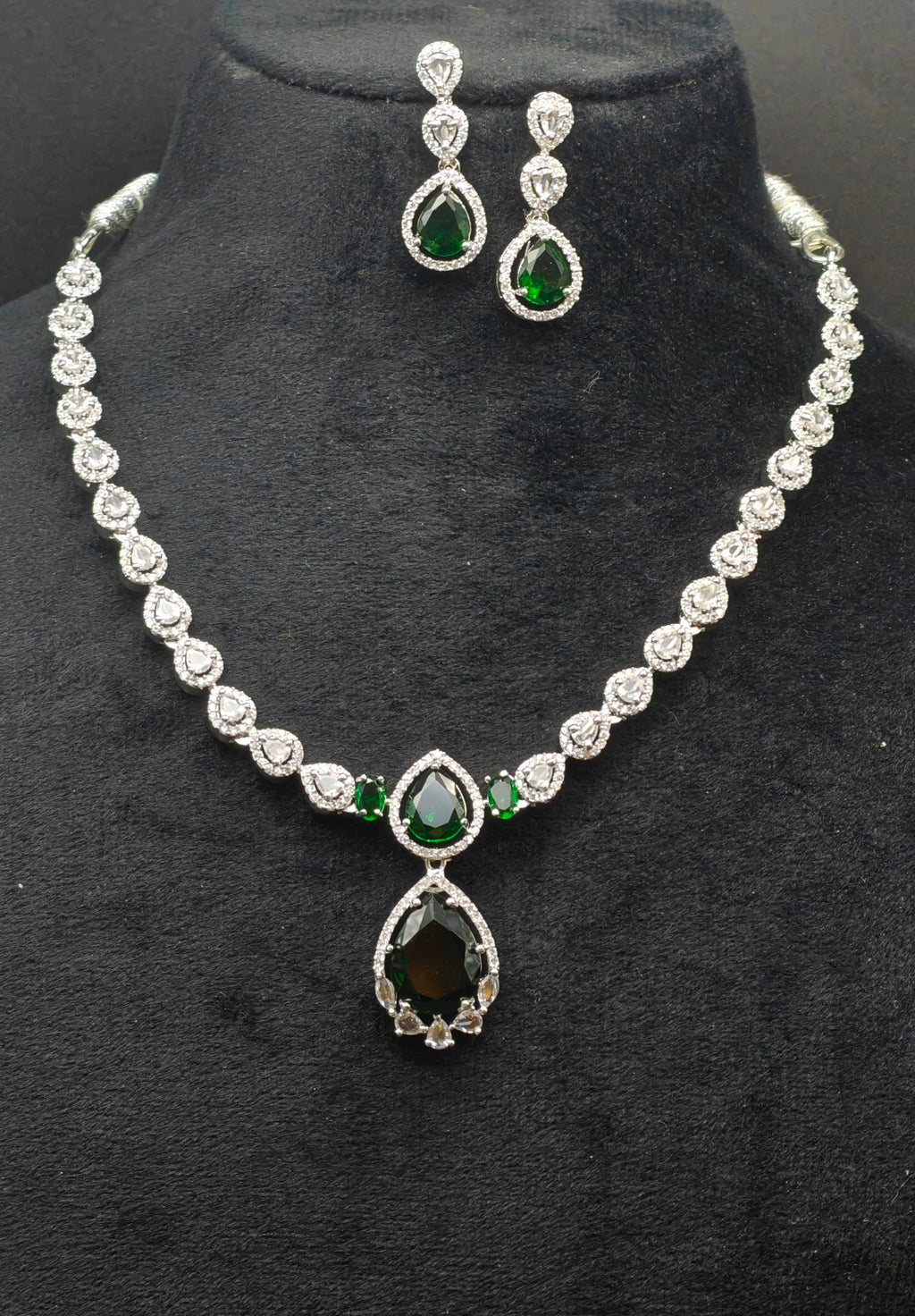 Silver necklace jewellery