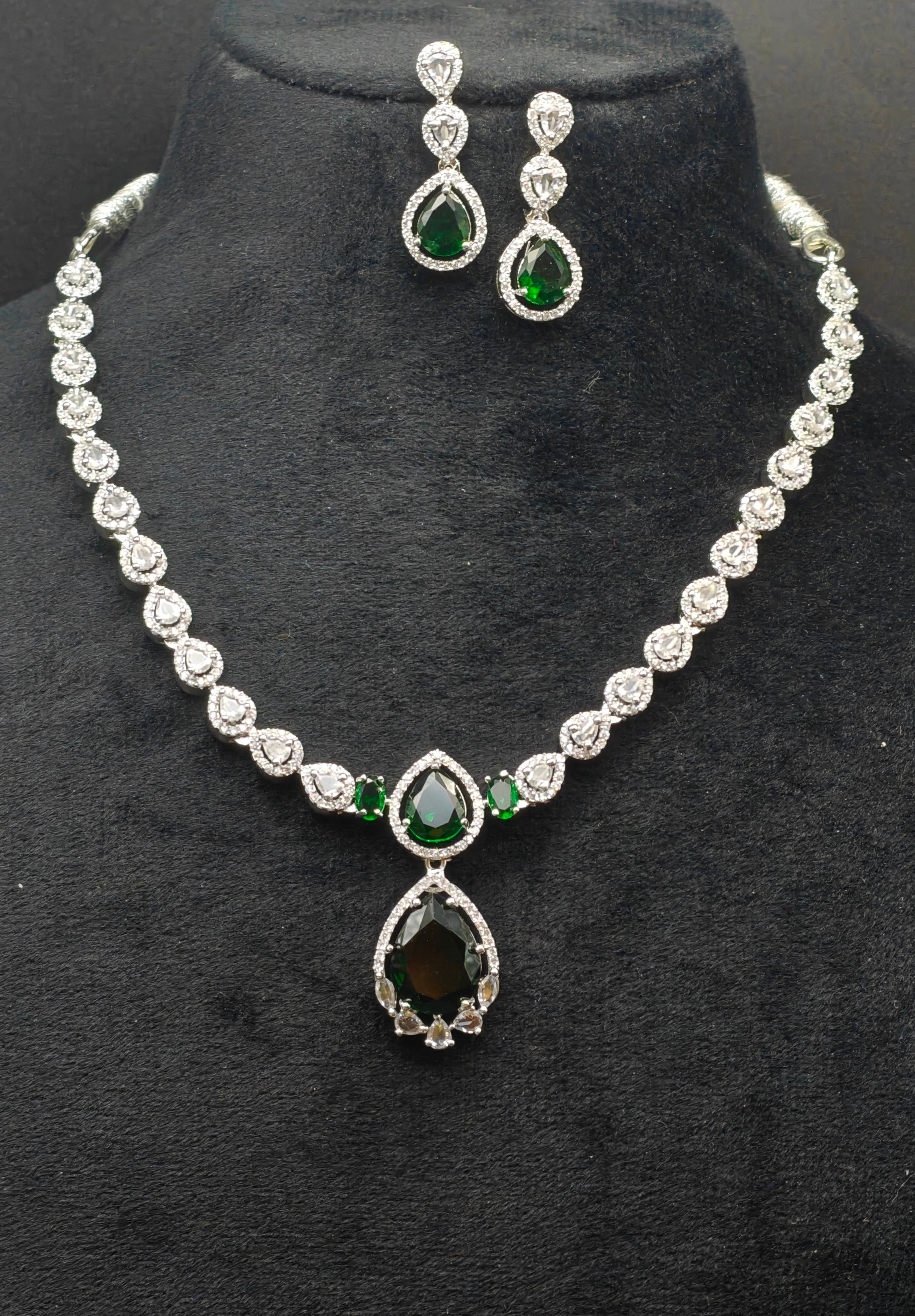 Silver necklace jewellery