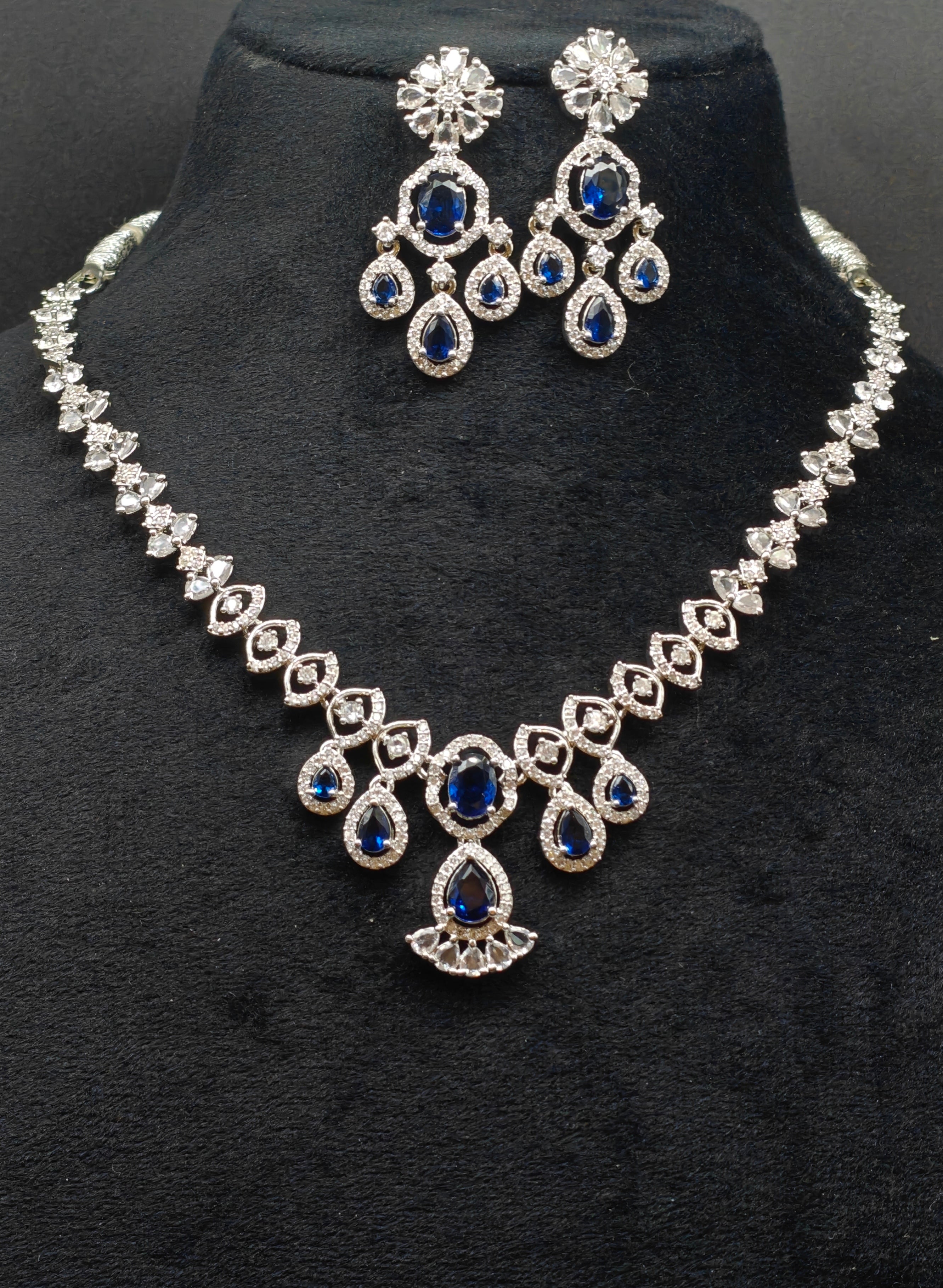 Silver necklace jewellery