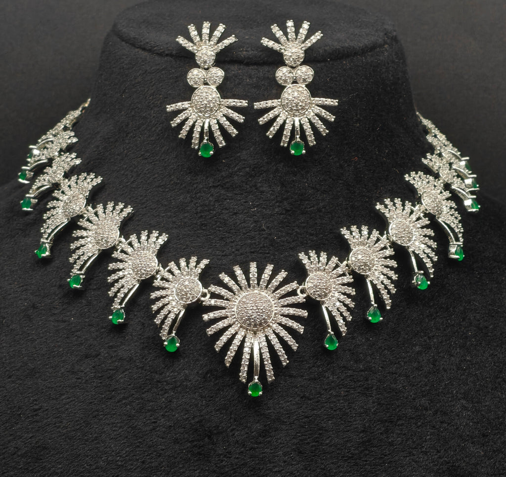 Silver necklace jewellery