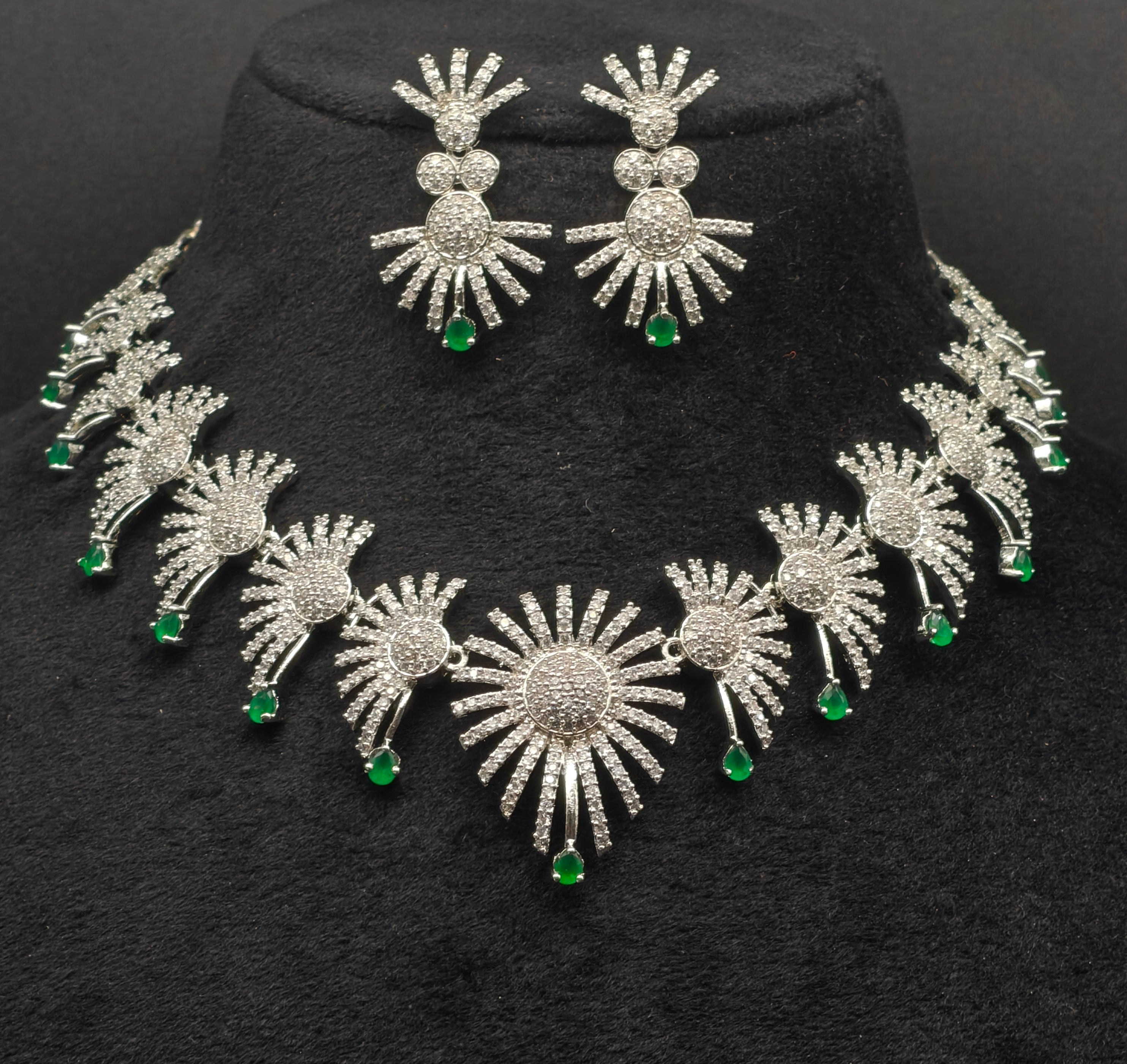 Silver necklace jewellery
