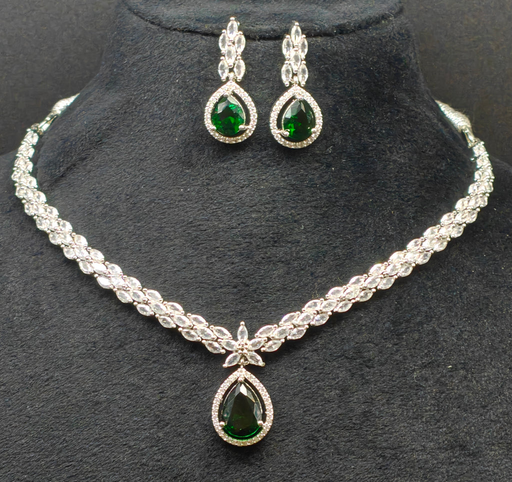 Silver necklace jewellery