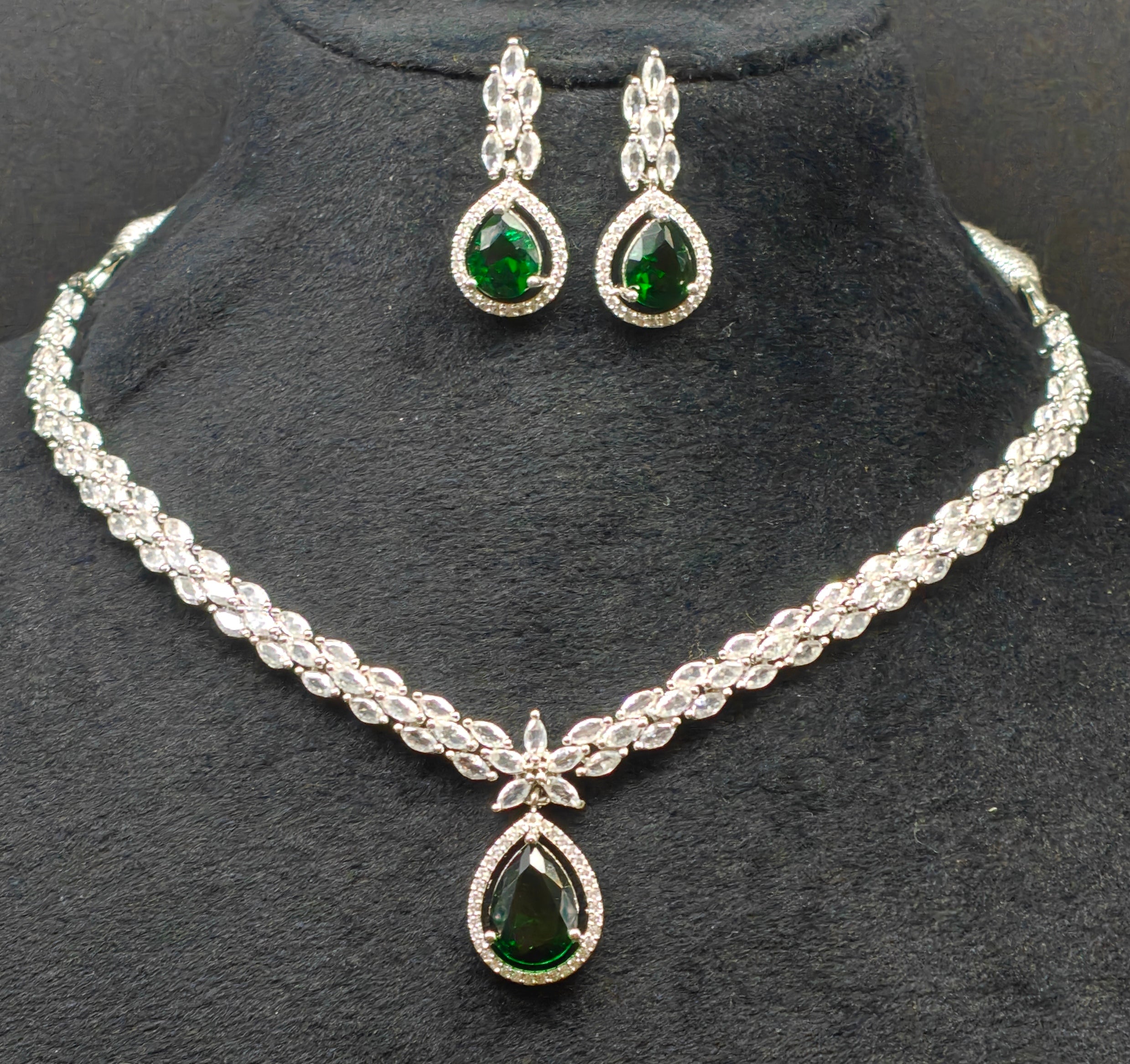 Silver necklace jewellery