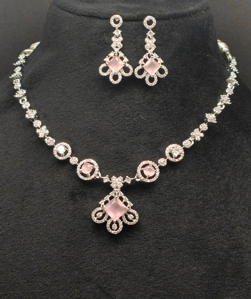 Silver necklace jewellery