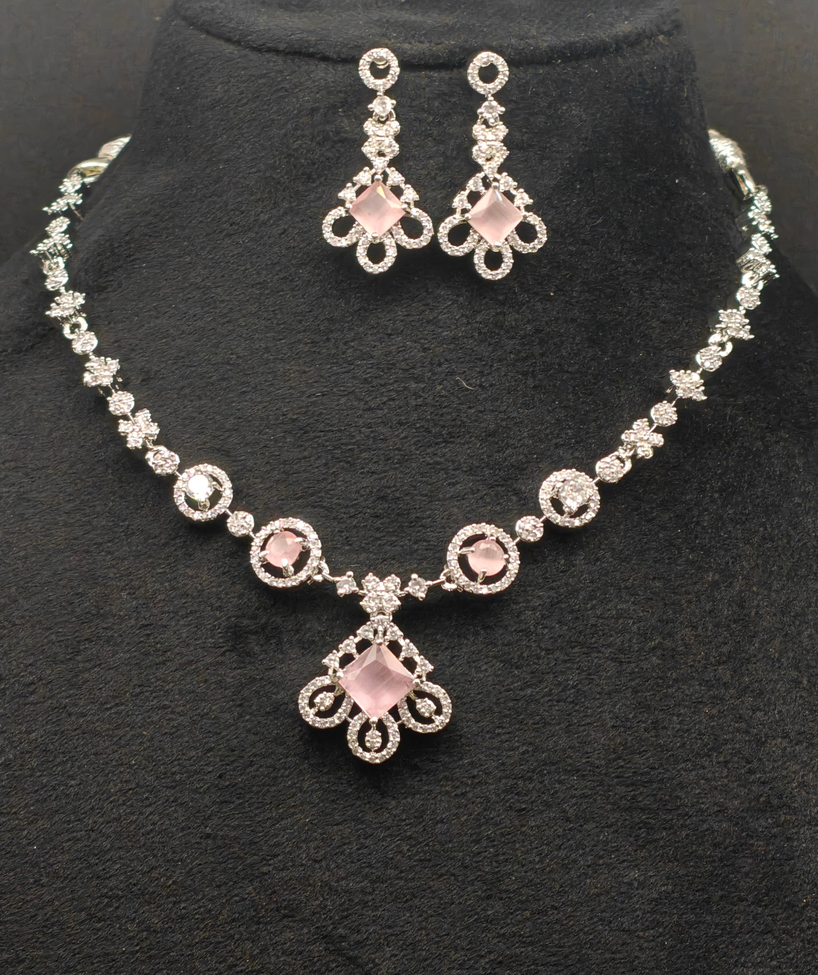 Silver necklace jewellery