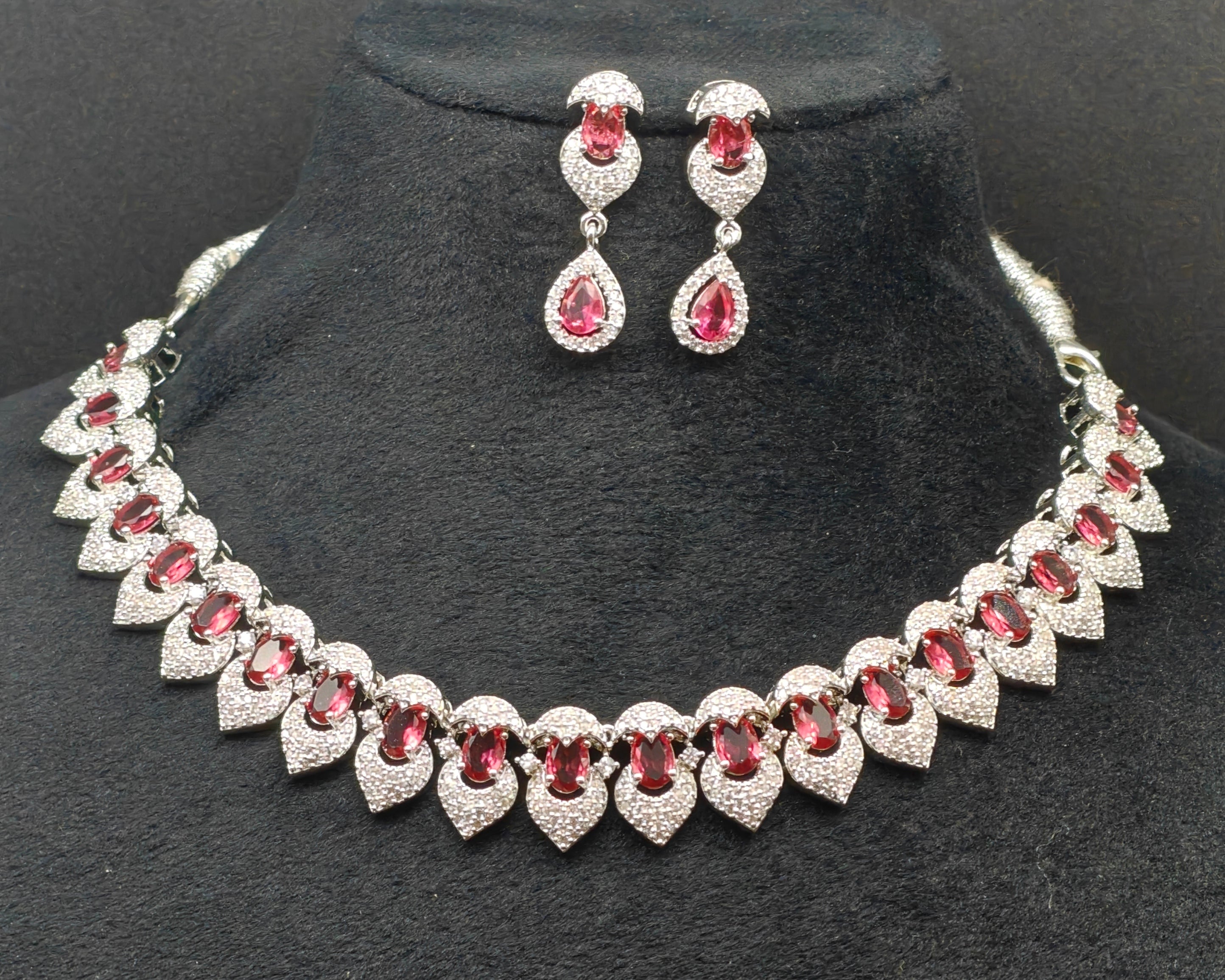 Silver necklace jewellery