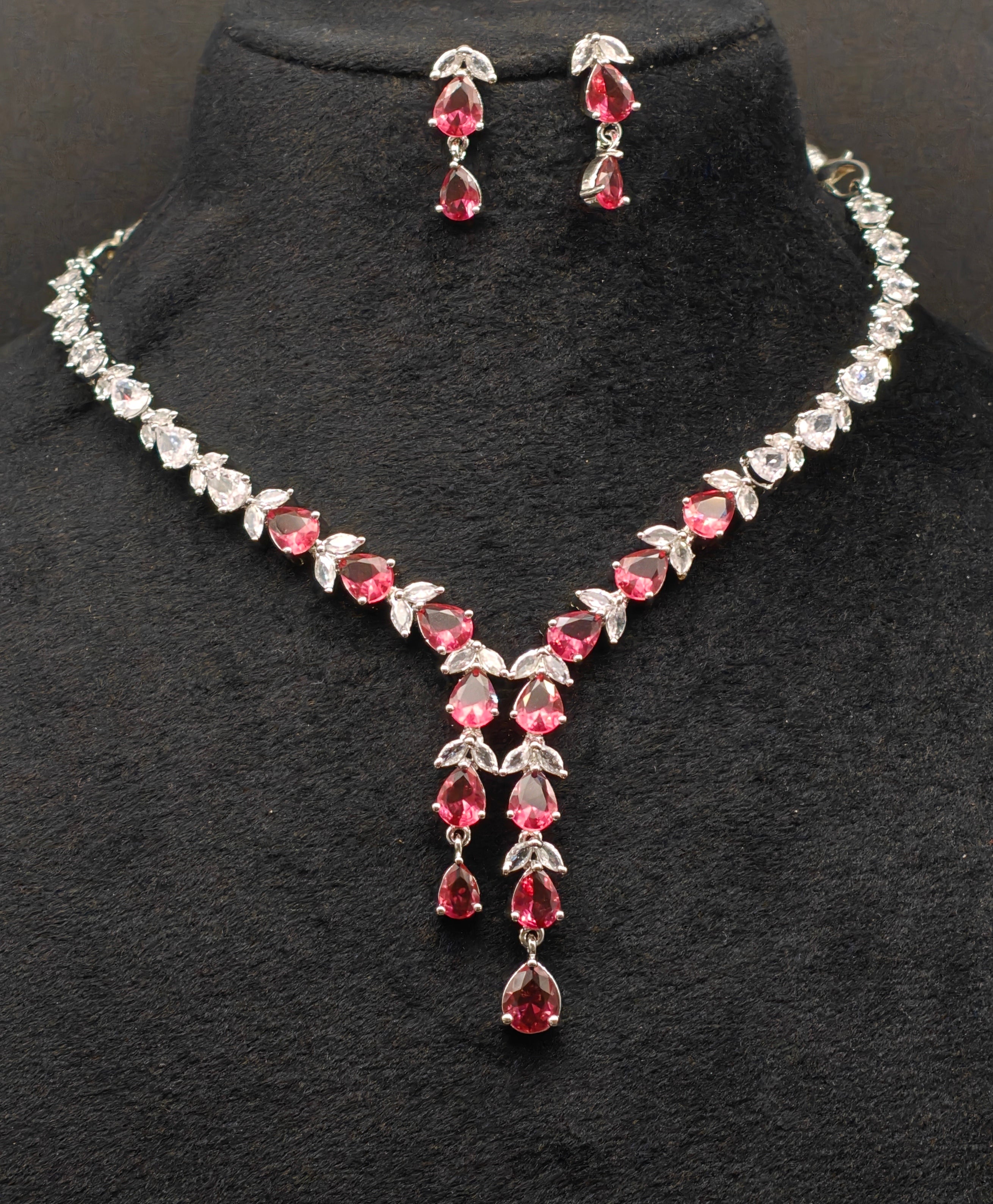 Silver necklace jewellery