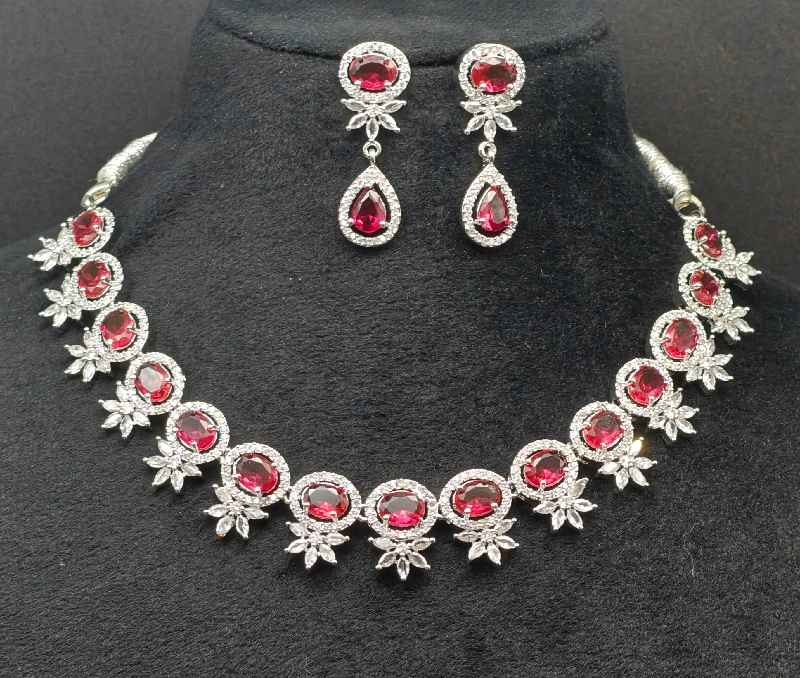 Silver necklace jewellery