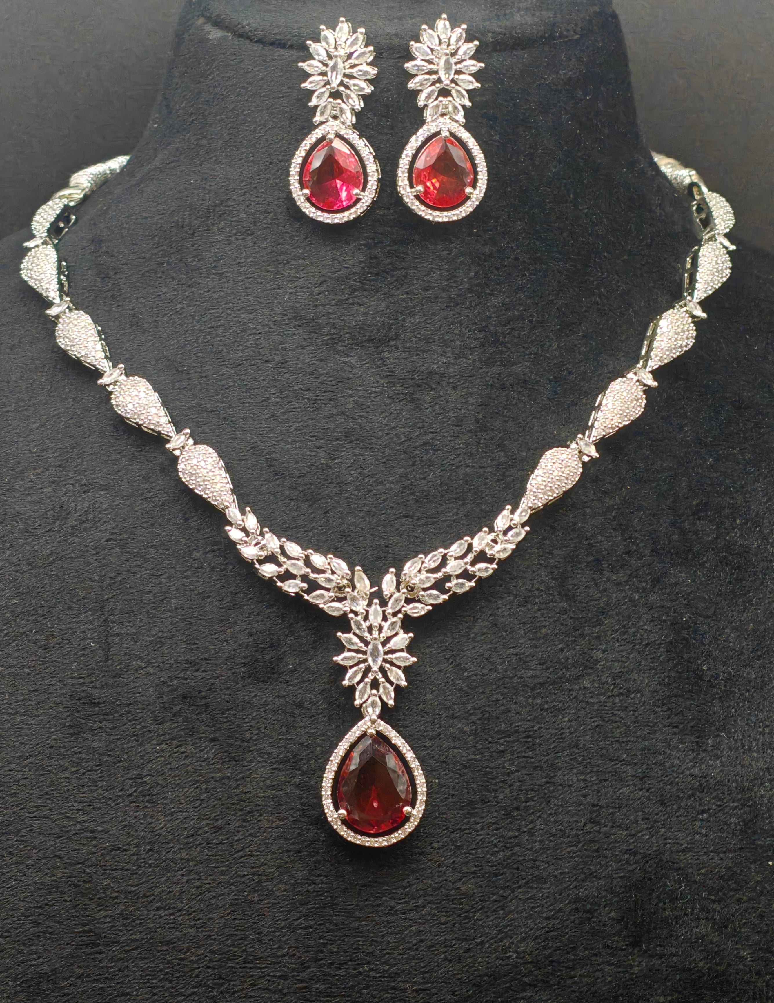 Silver necklace jewellery