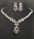 Silver necklace jewellery