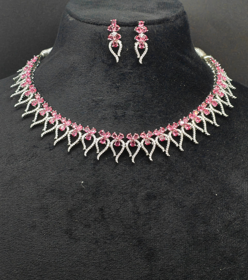 Silver necklace jewellery