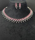 Silver necklace jewellery