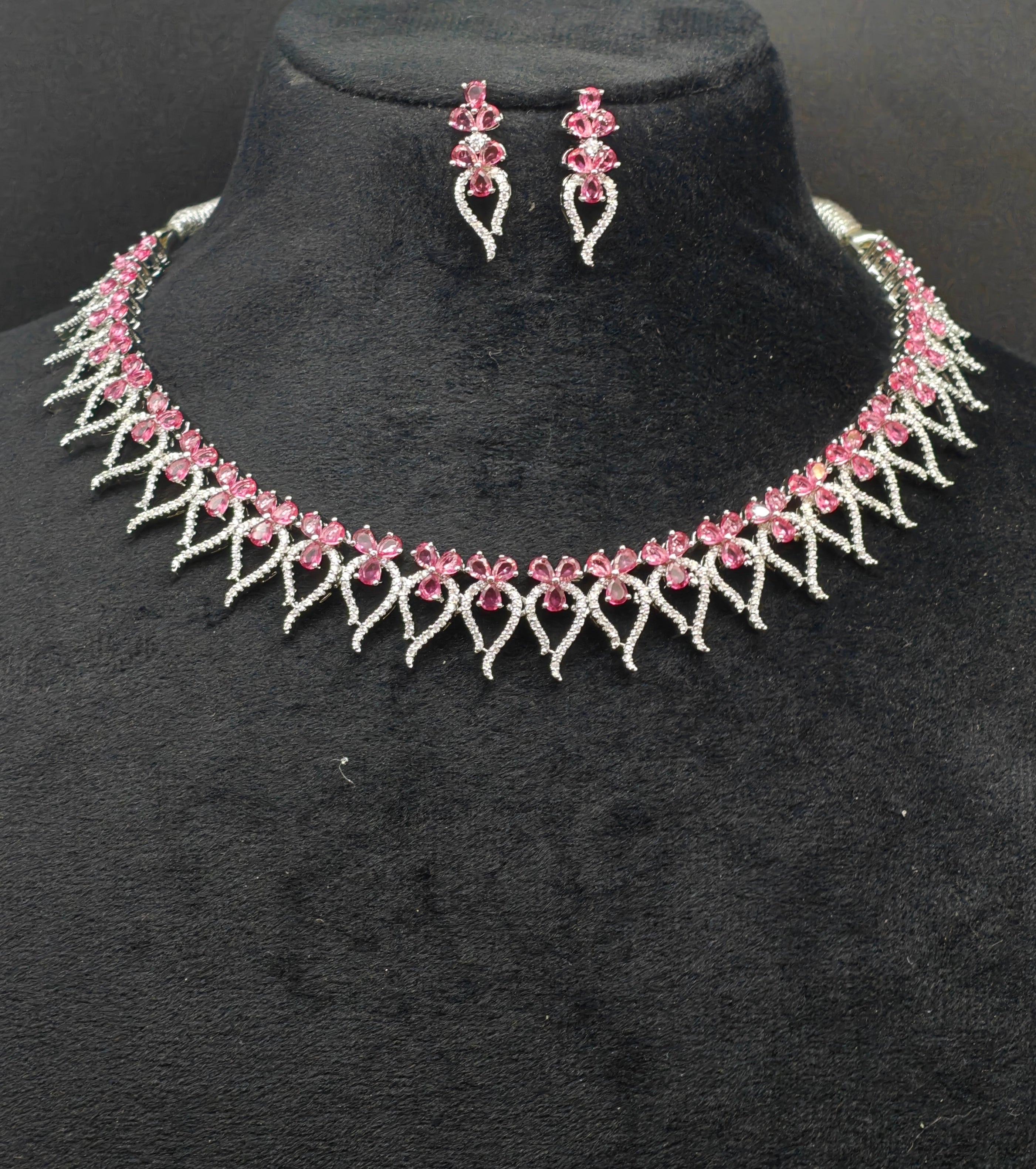 Silver necklace jewellery