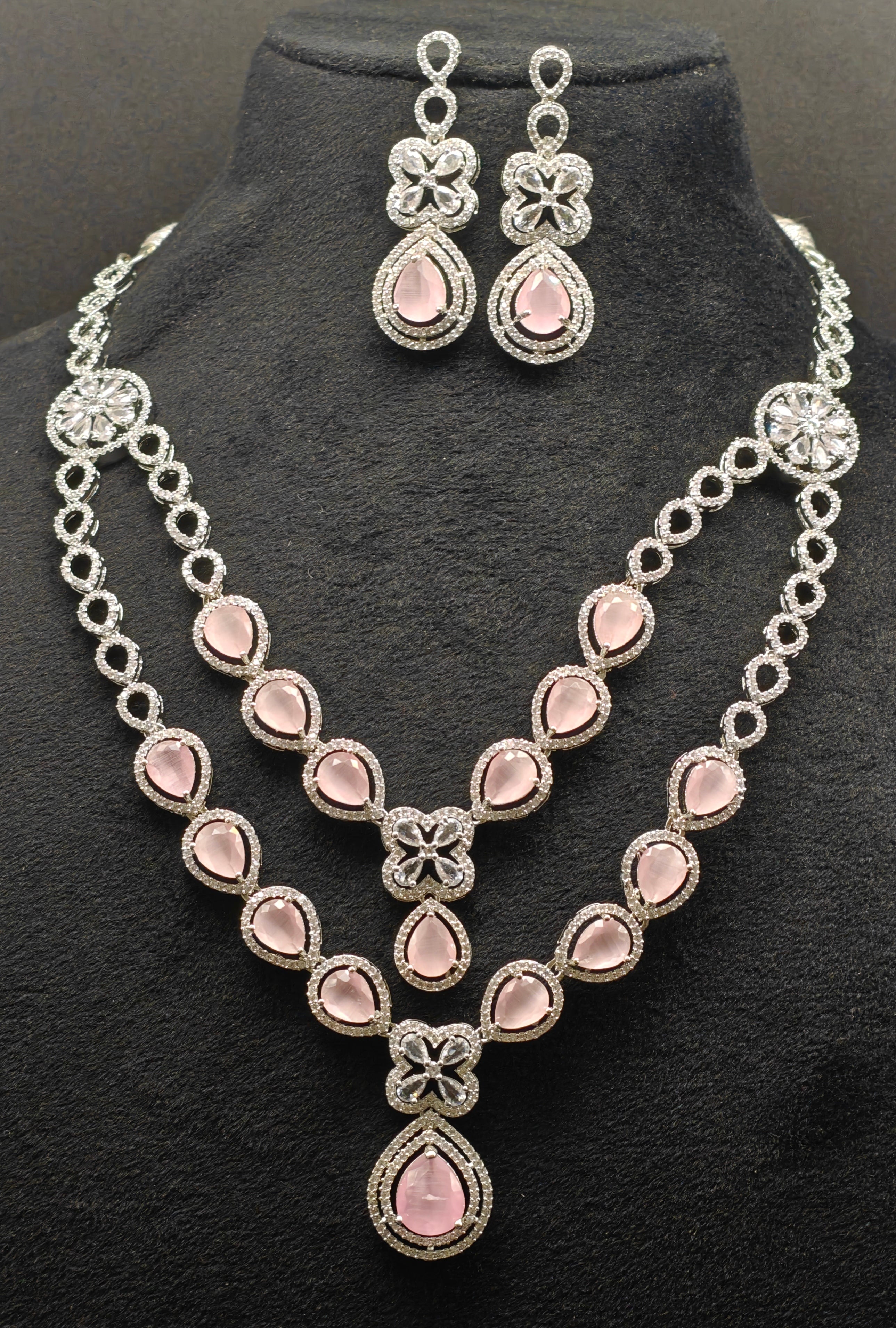 Silver necklace jewellery