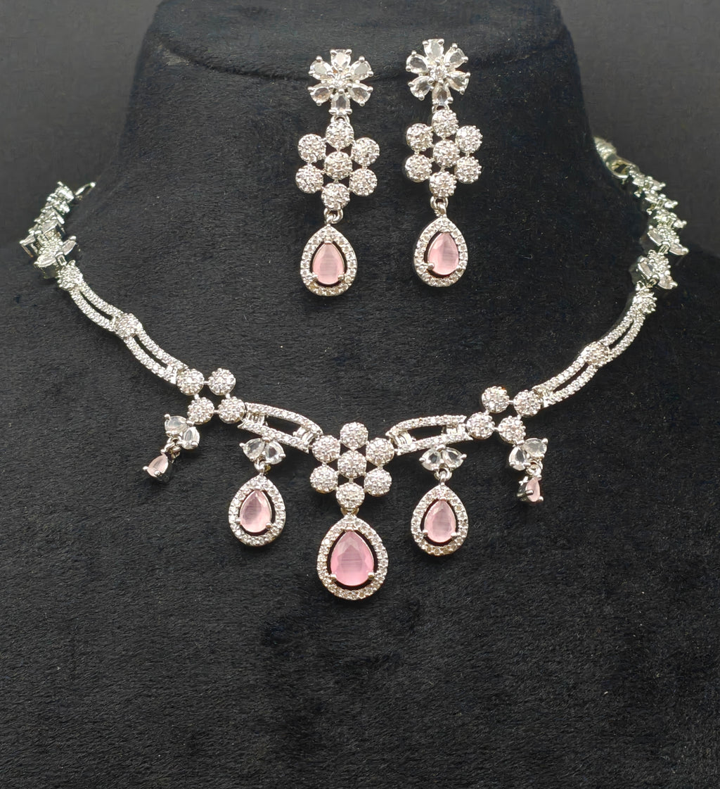 Silver necklace jewellery