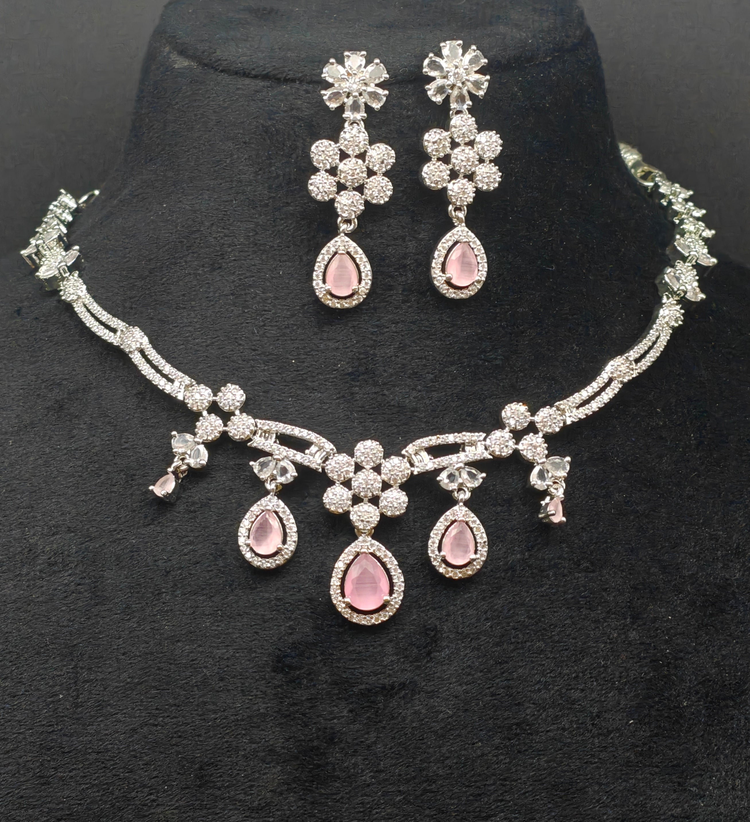 Silver necklace jewellery