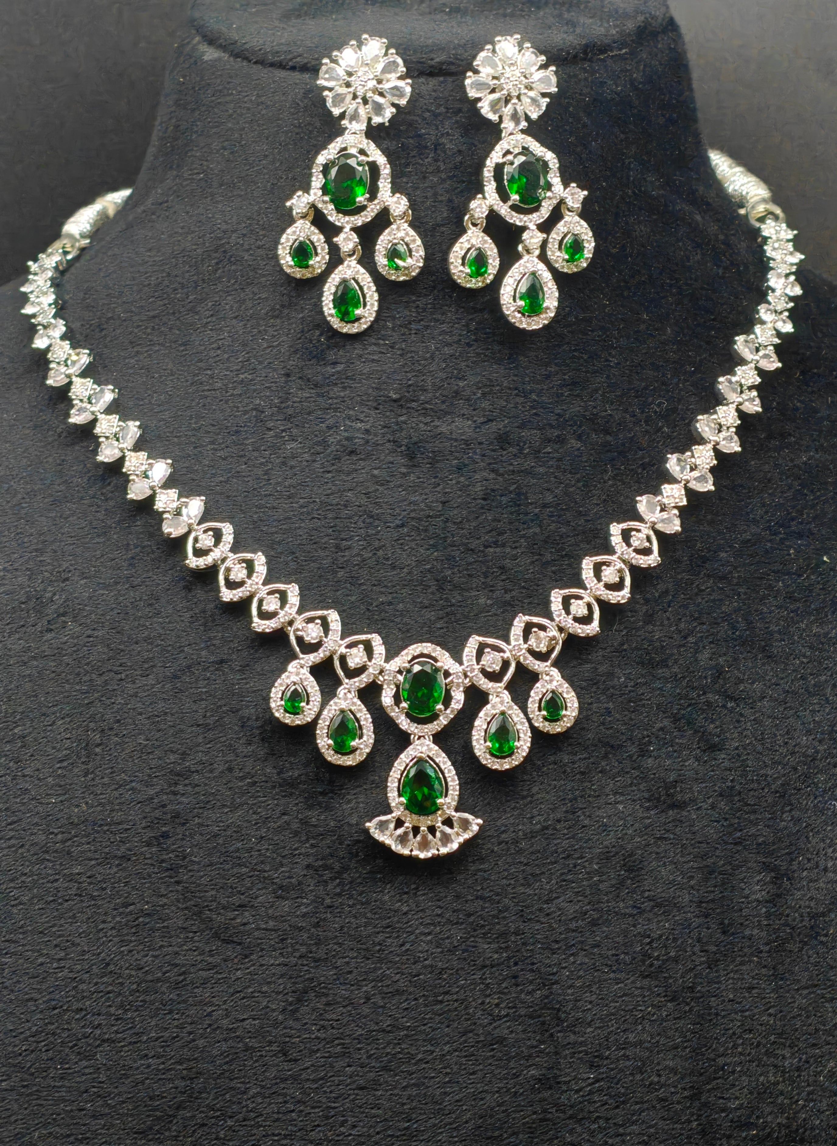 Silver necklace jewellery