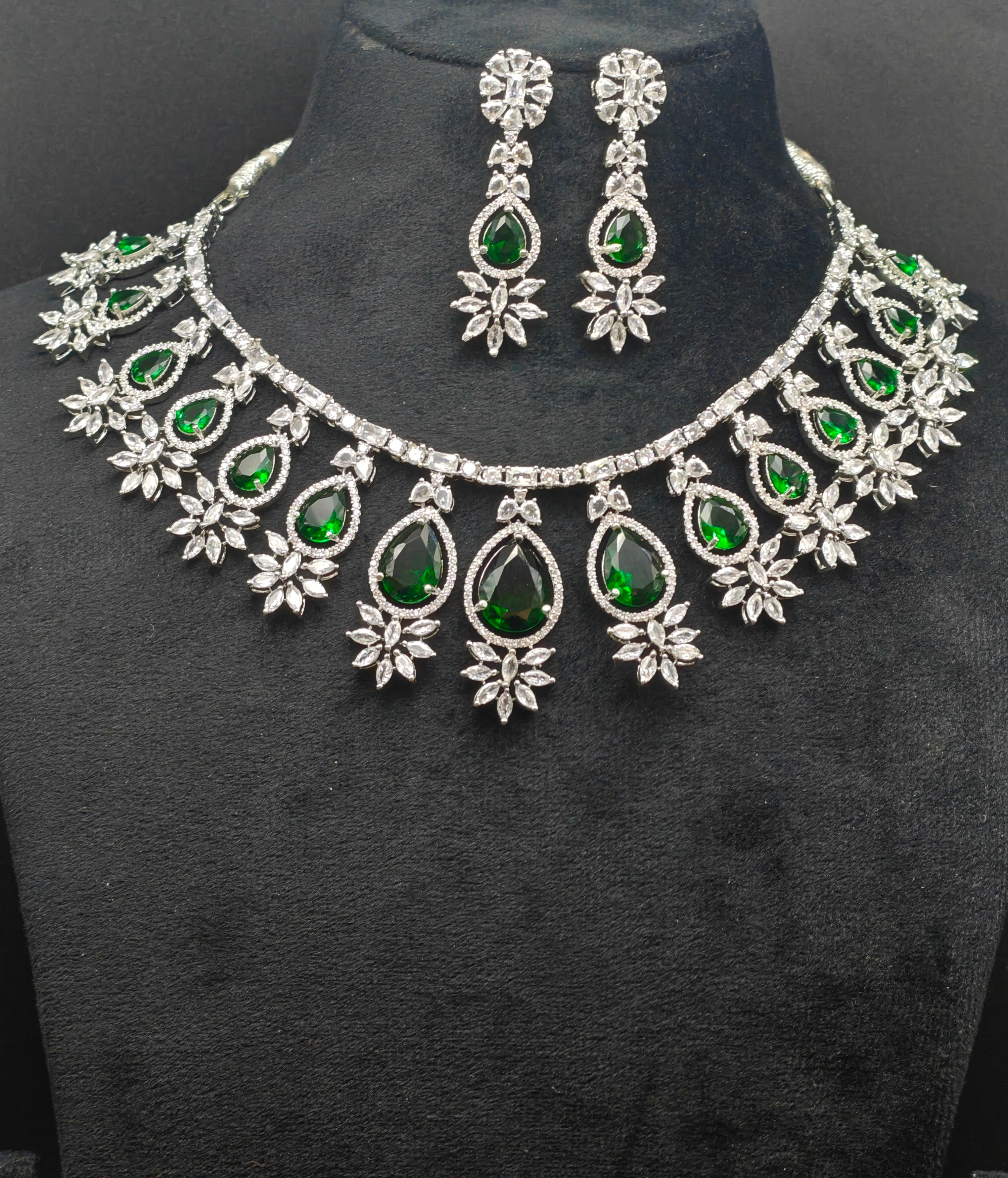 Silver necklace jewellery
