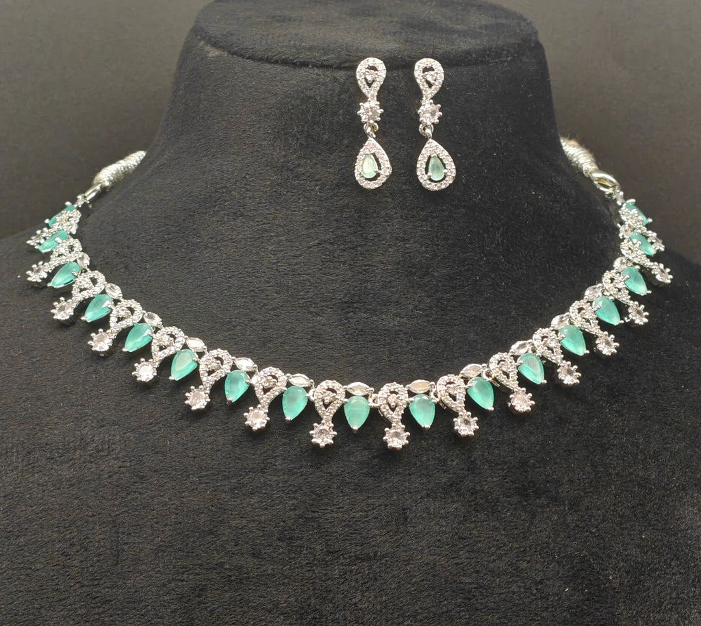 Silver necklace jewellery