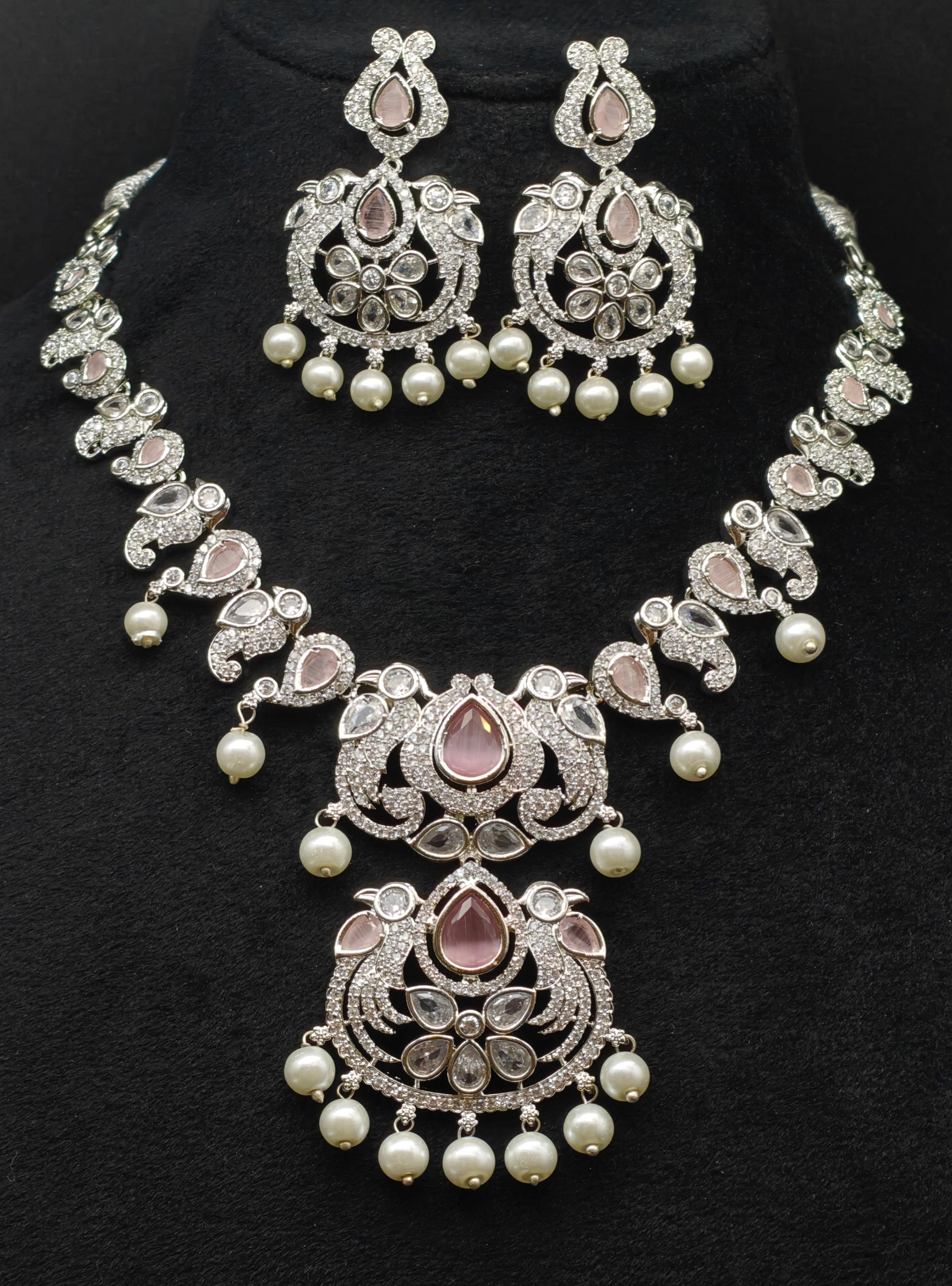 Silver necklace jewellery