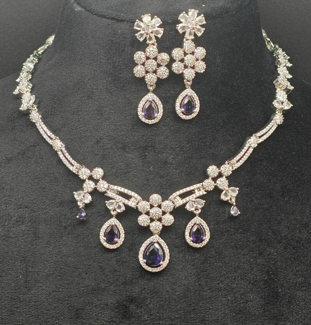 Silver necklace jewellery