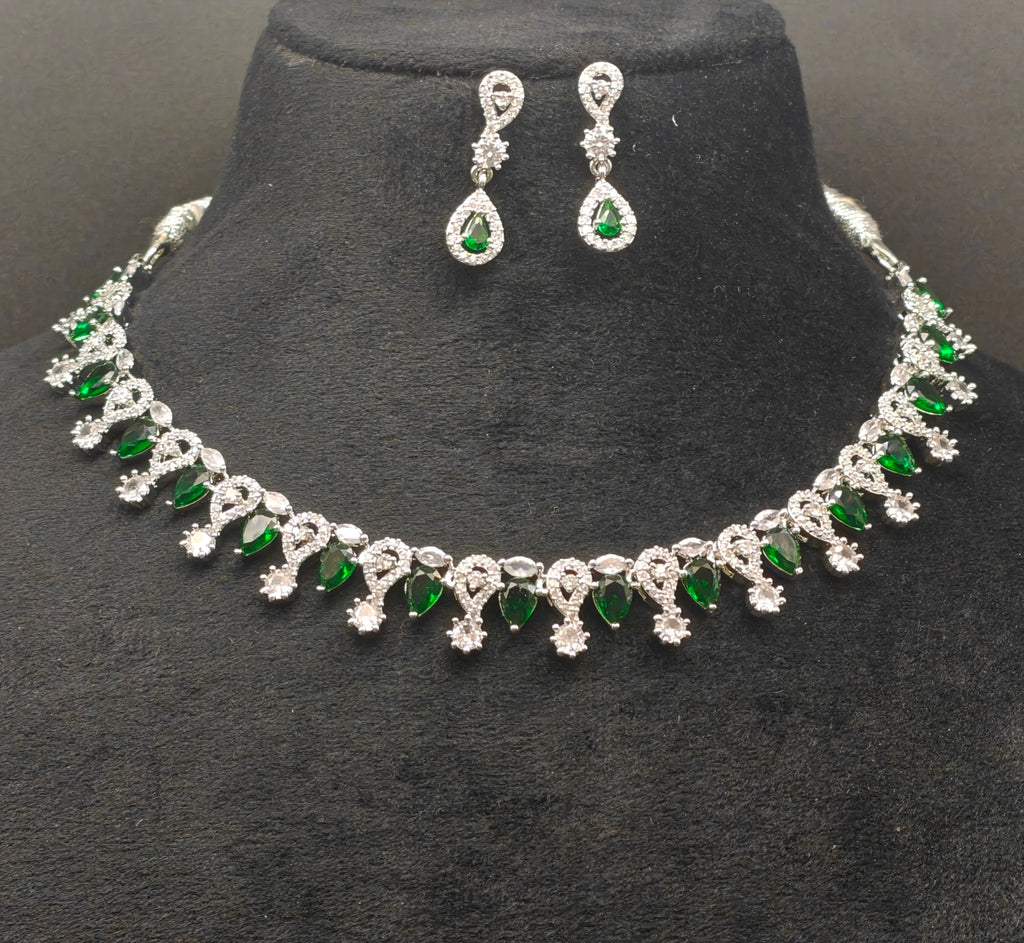 Silver necklace jewellery